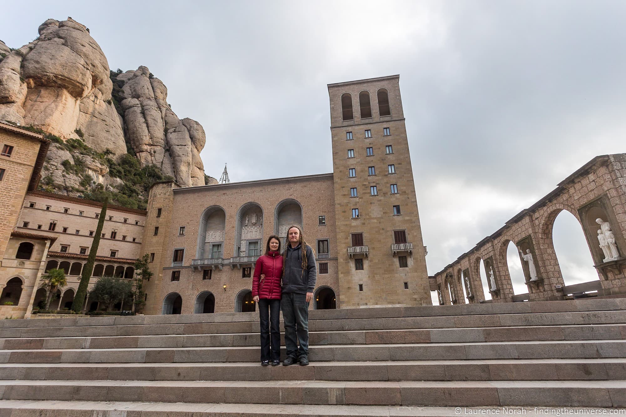 Laurence and Jessica Norah at Montserrat