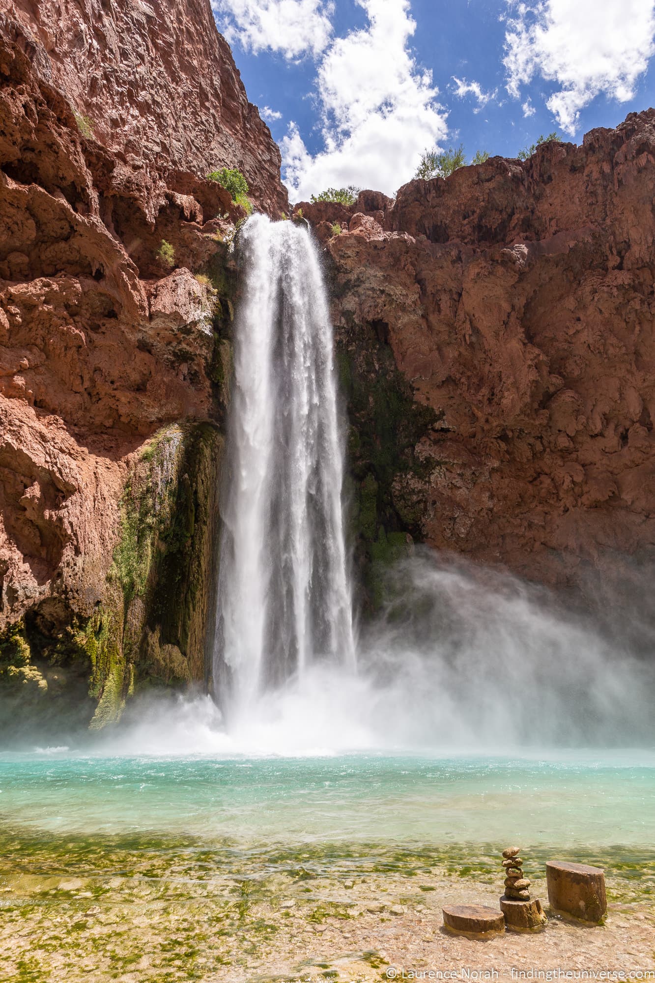 Mooney falls havasupai