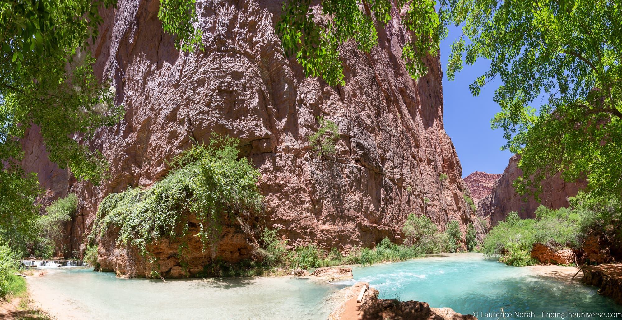 Trail to Beaver Falls Havasupai