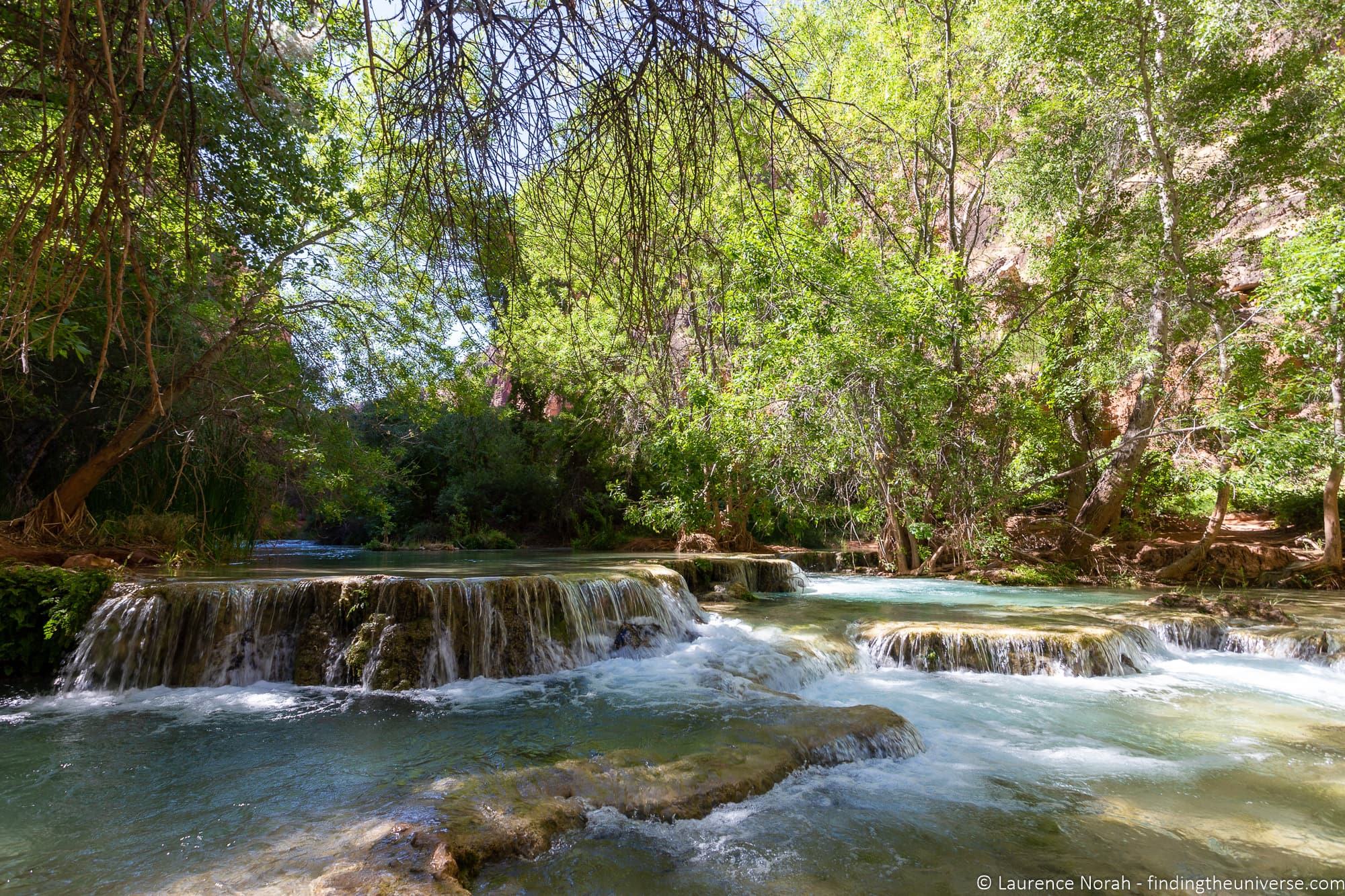 Trail to Beaver Falls havasupai