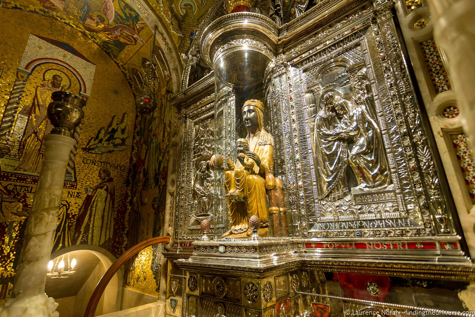 Virgin of Montserrat statue