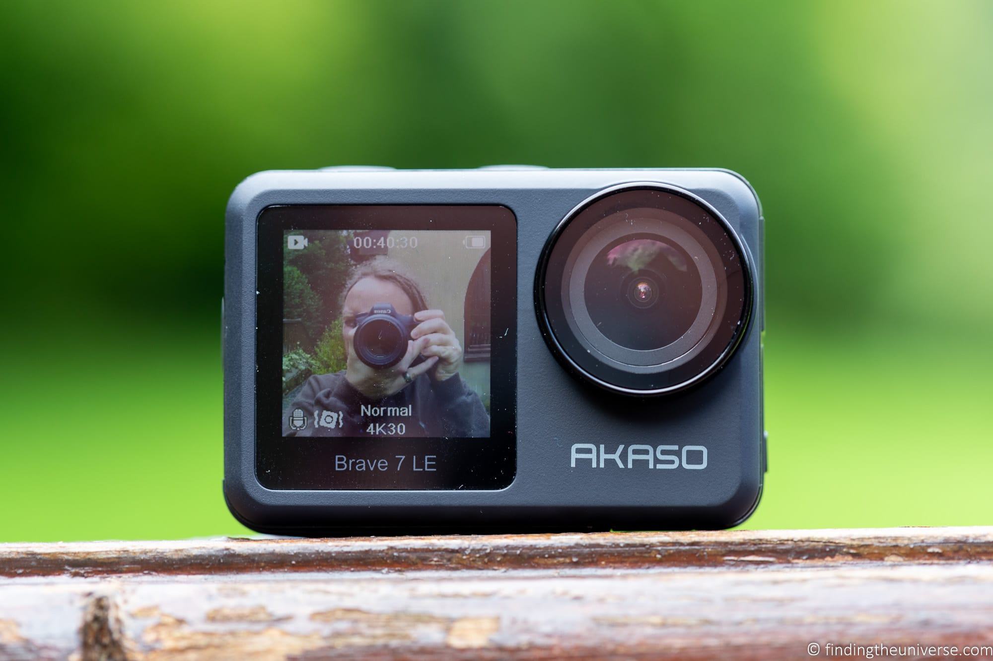 AKASO Brave 7LE Action Camera with Microphone Pack BRAVE 7LE MP