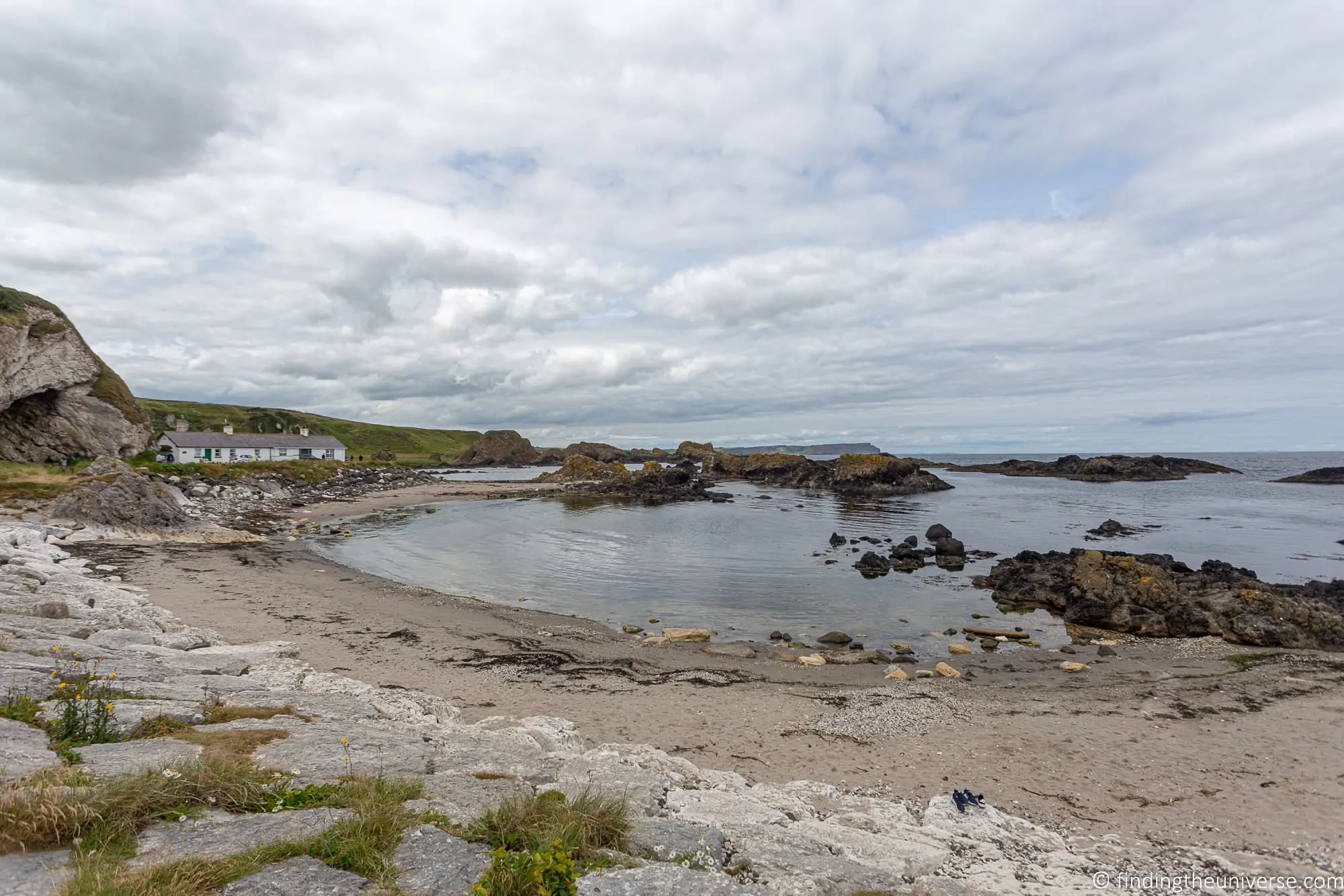 Ballintoy beach where Theon Greyjoy was baptised, Season 2 Episode 3