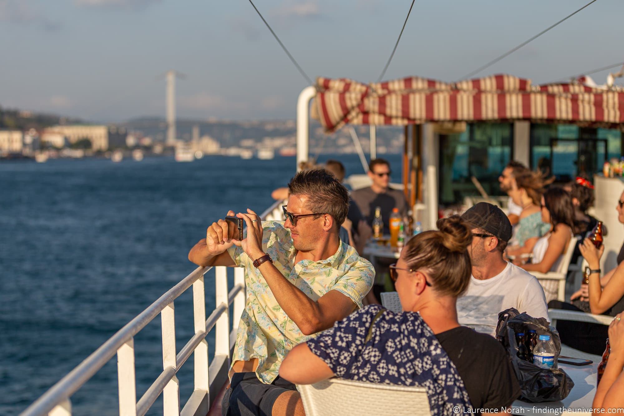 Travel Talk Tours Turkey sunset cruise on the Bosphorus