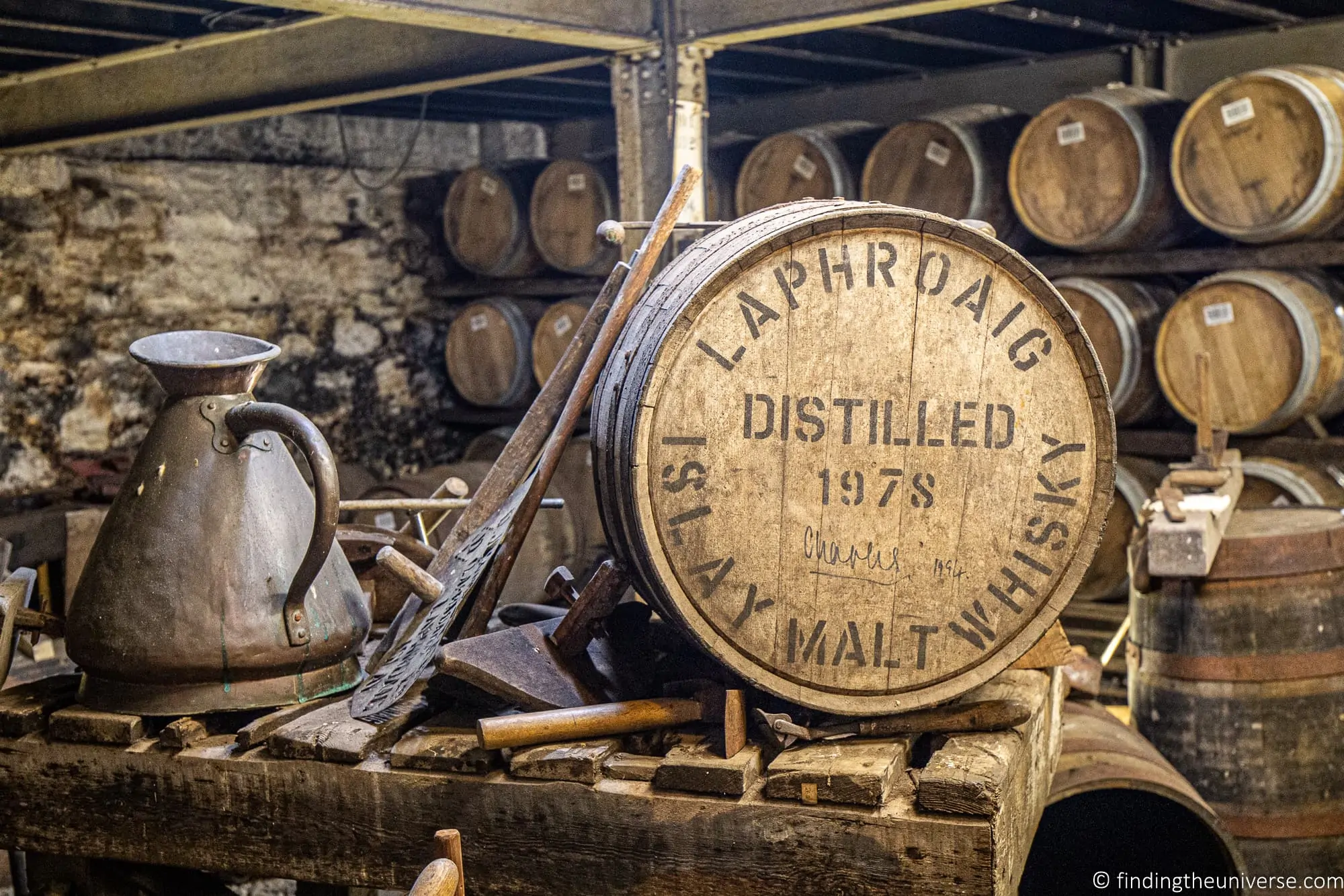Laphroaig distillery buildings, Islay
