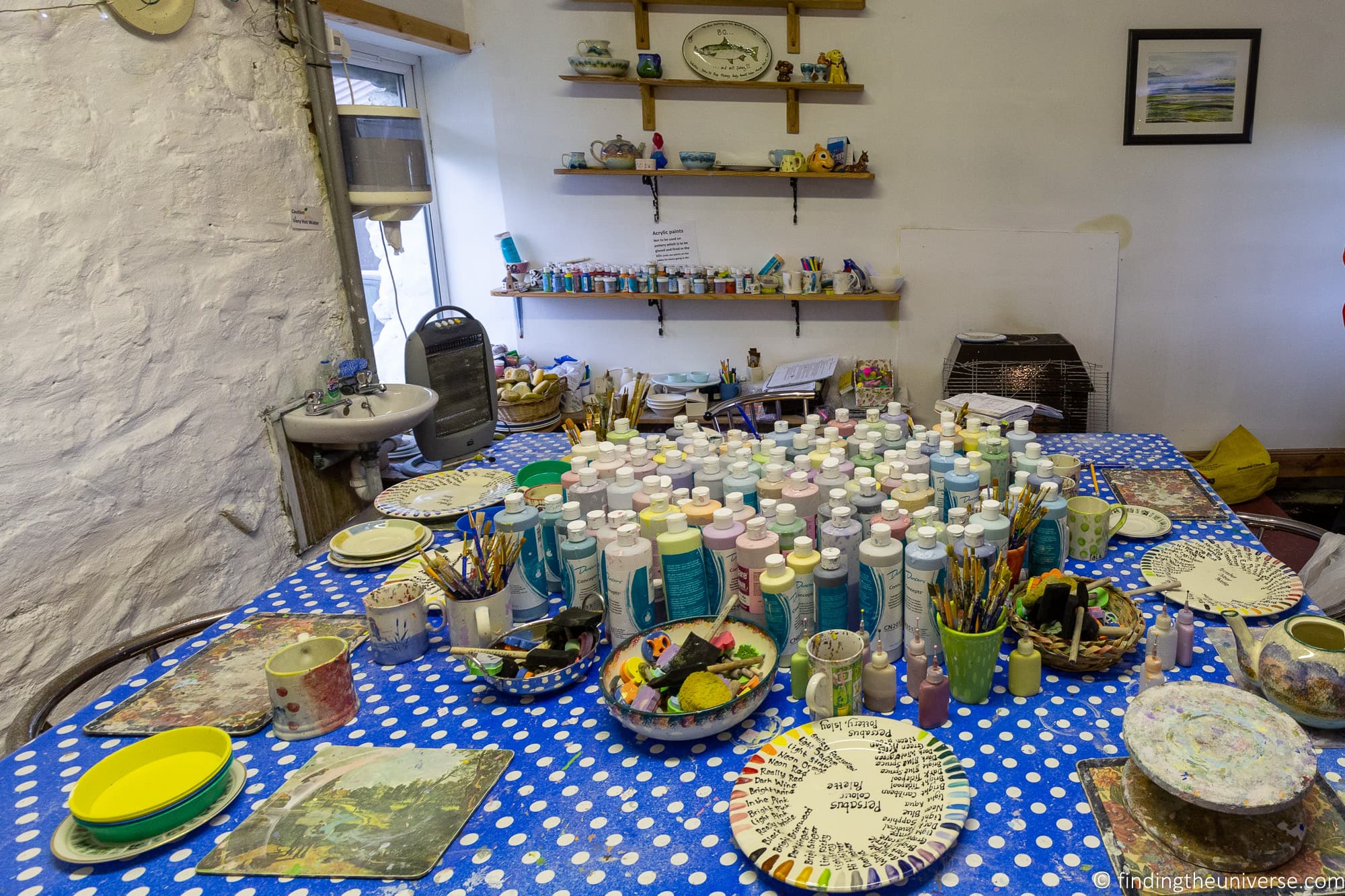 Persabus Pottery workshop Islay