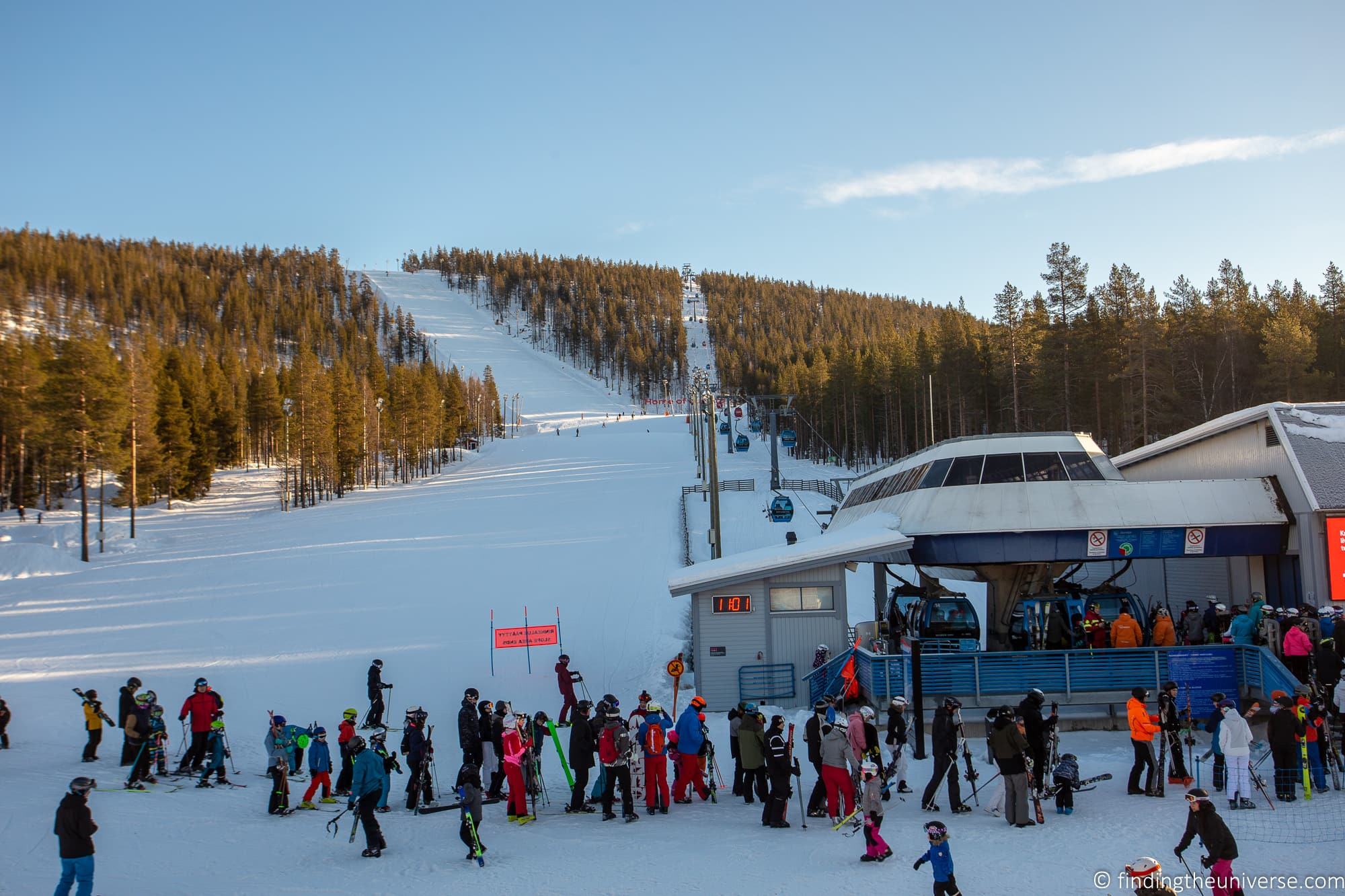 Levi Ski resort Finland