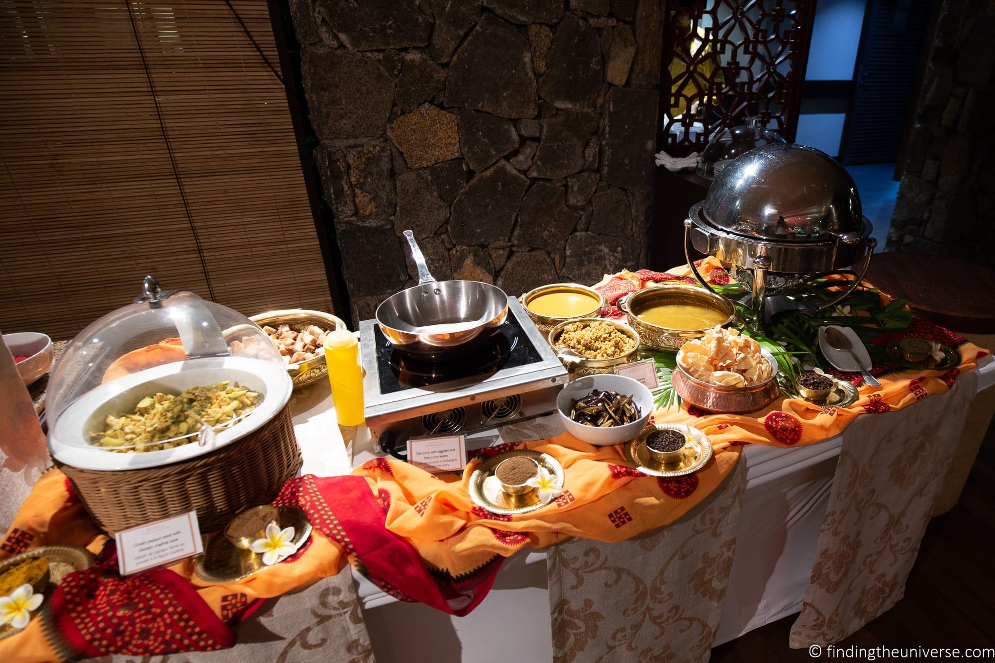 Buffet meal Mauritus