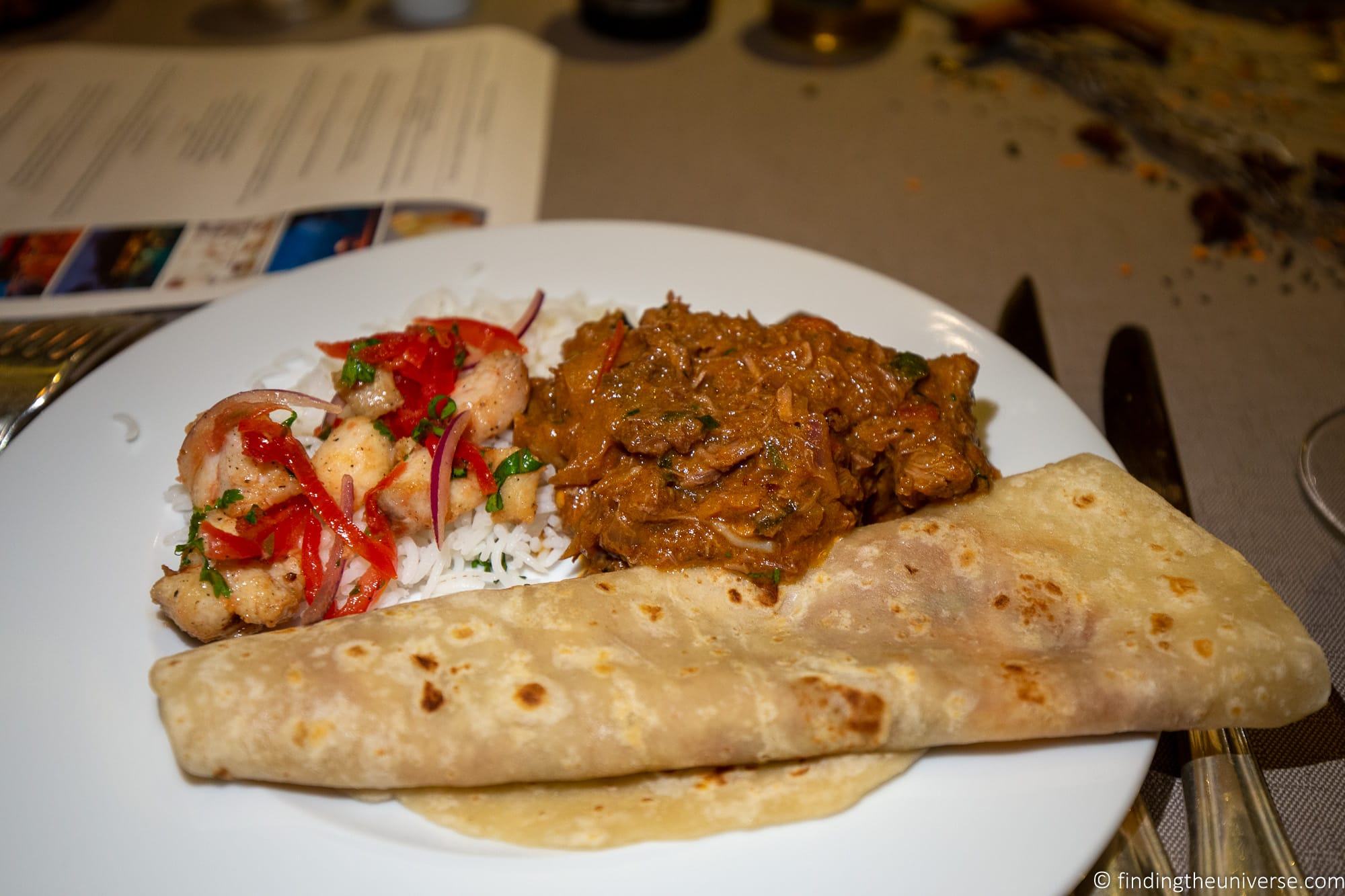 Curry and sides Mauritius