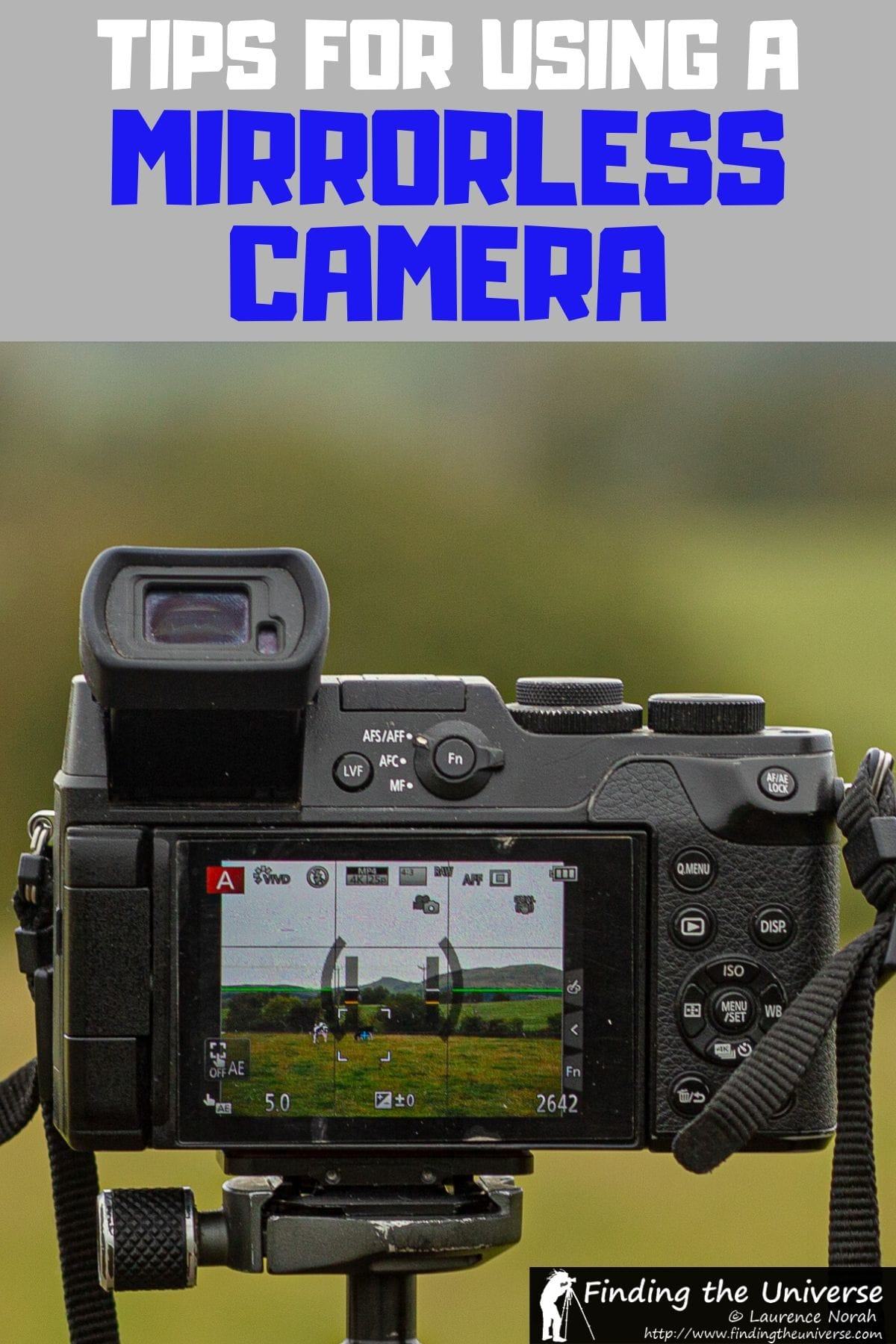 How to Use a Mirrorless Camera A Beginner's Photography Guide