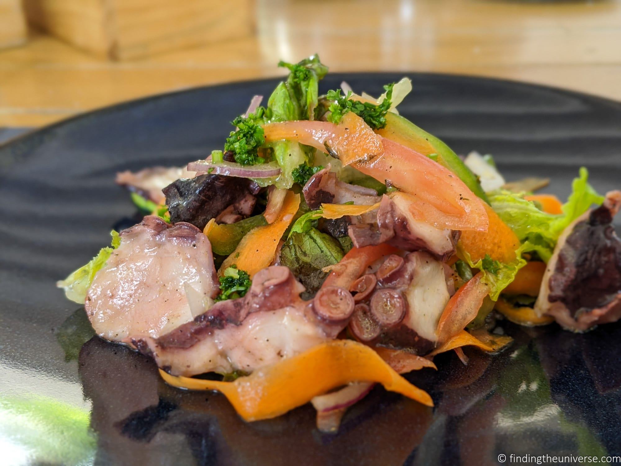 Octopus salad Mauritius