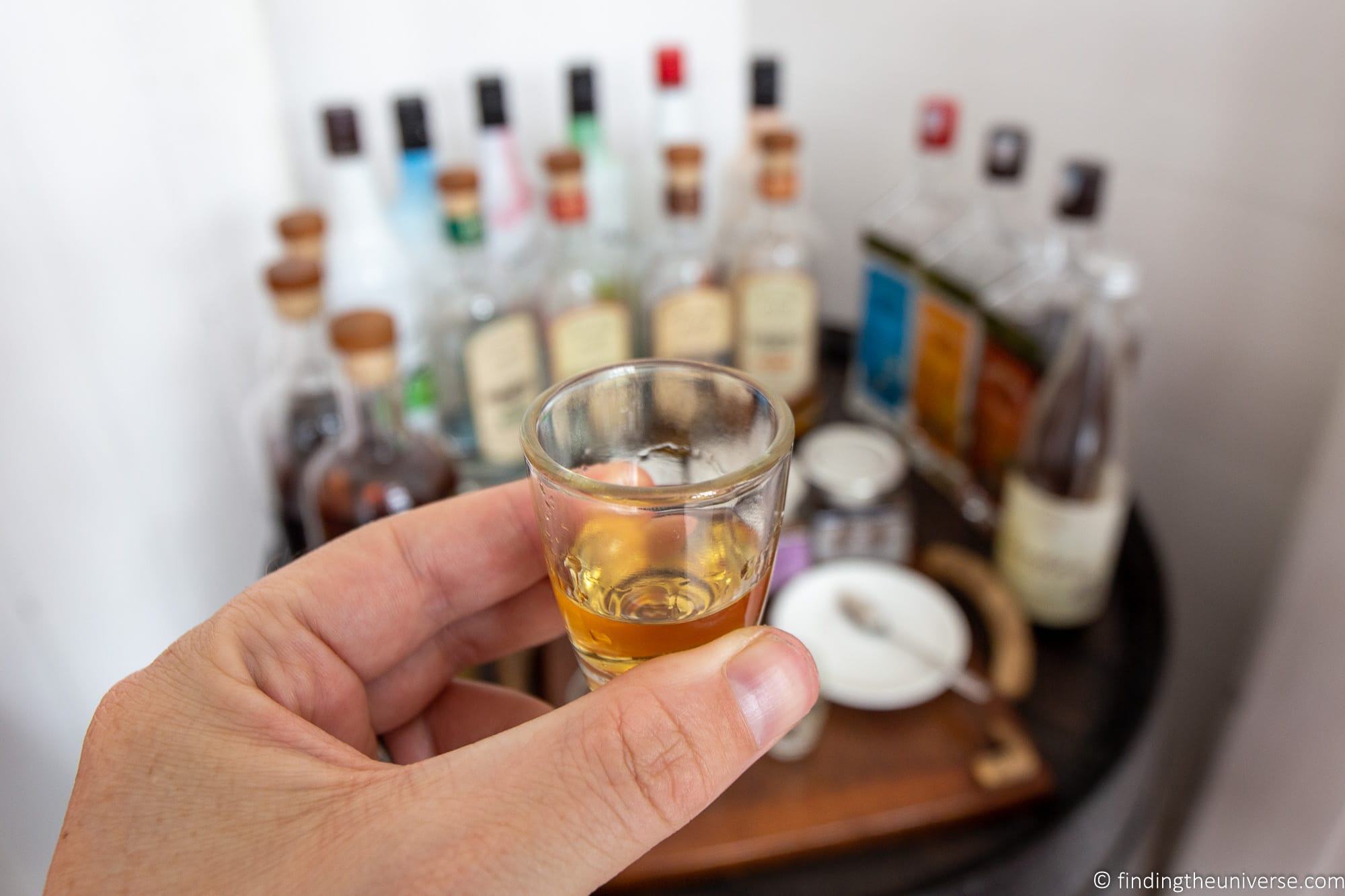 Rum tasting Mauritius