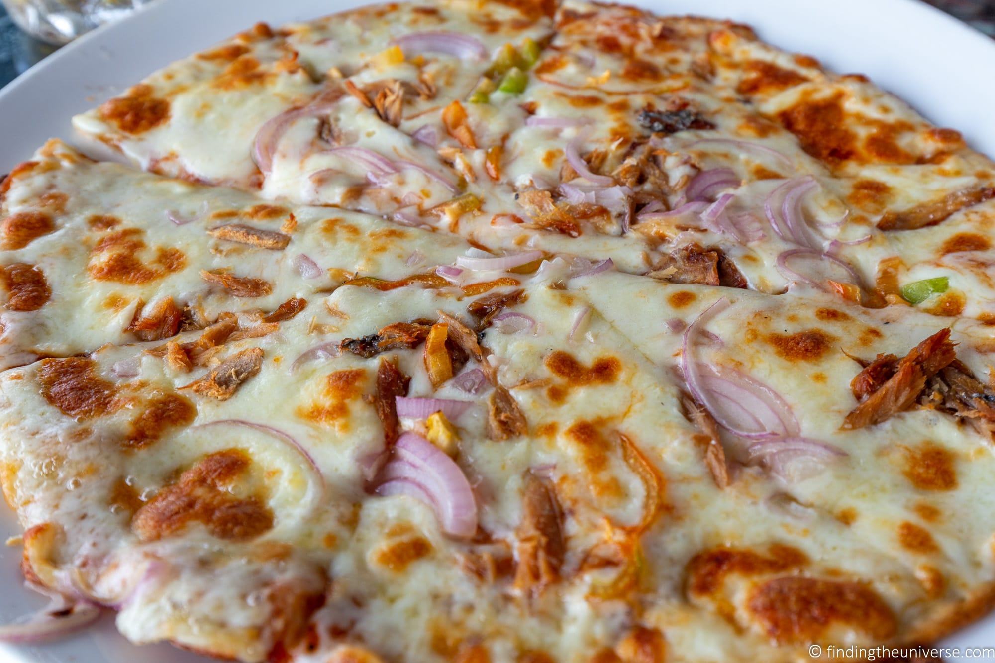 Salted Fish Pizza Mauritius