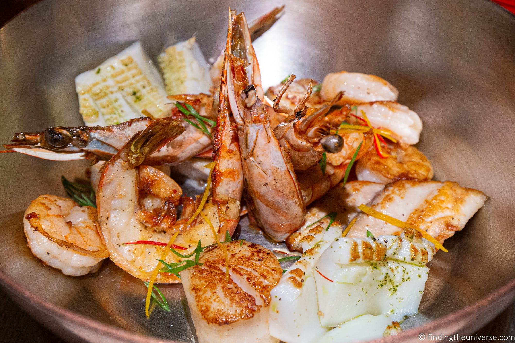 Seafood restaurant La Barachois Mauritius