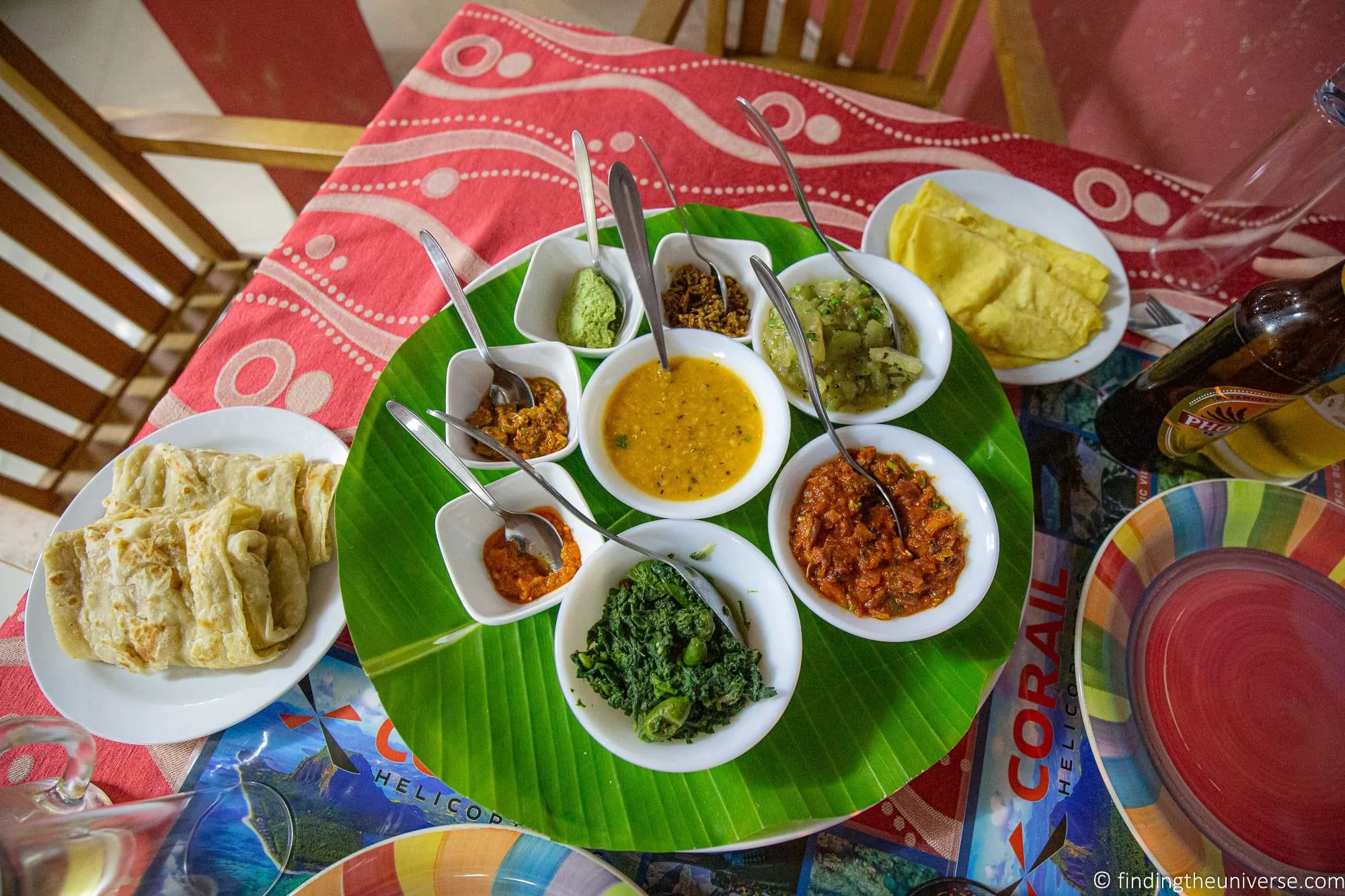 Traditional Mauritian feast Seabell restaurant Mauritius