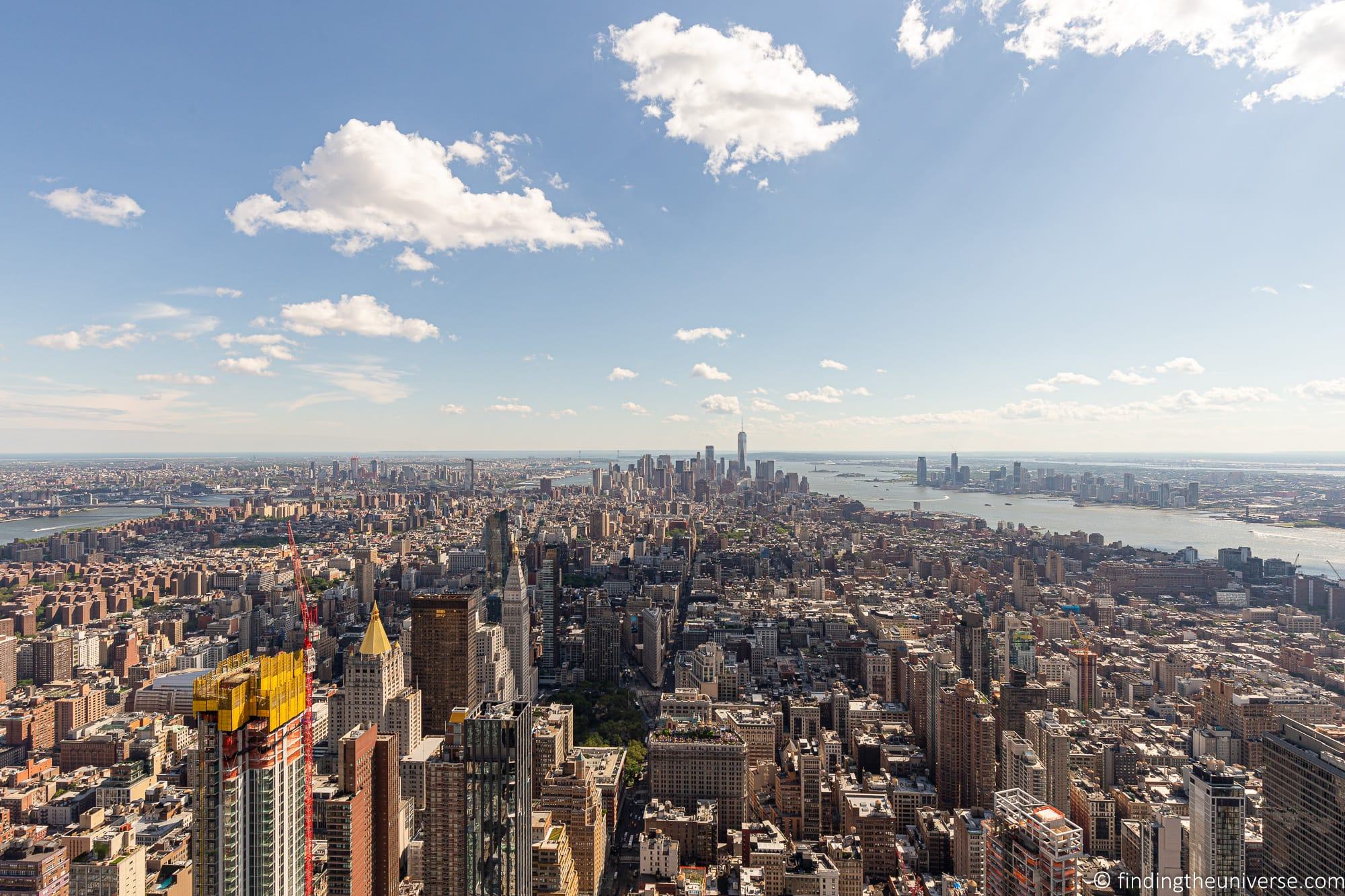 Empire State Building Observation Deck Views New York