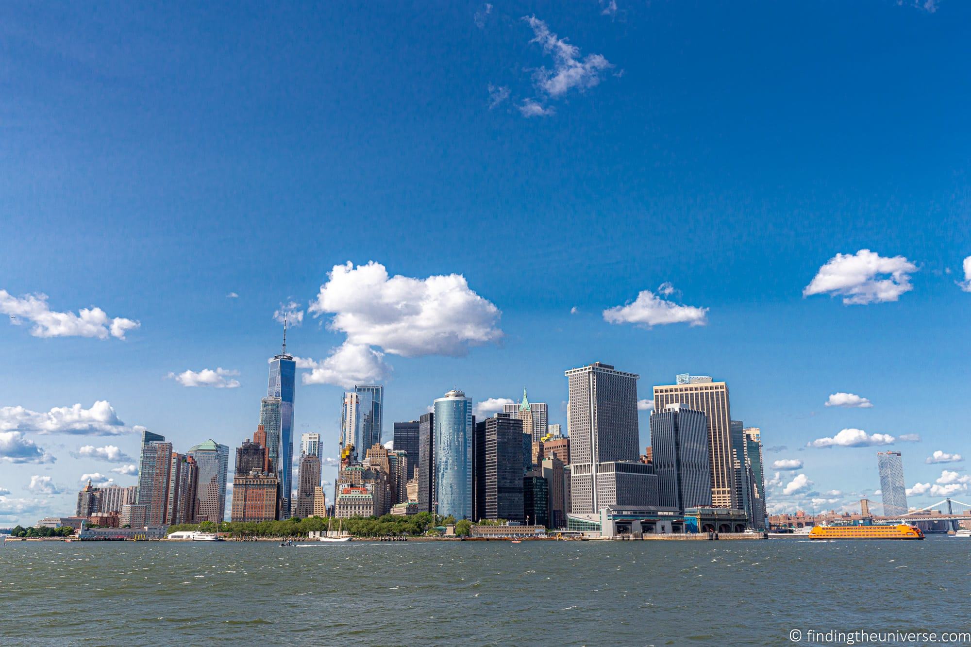 Manhattan Skyline - 2 days in New York itinerary