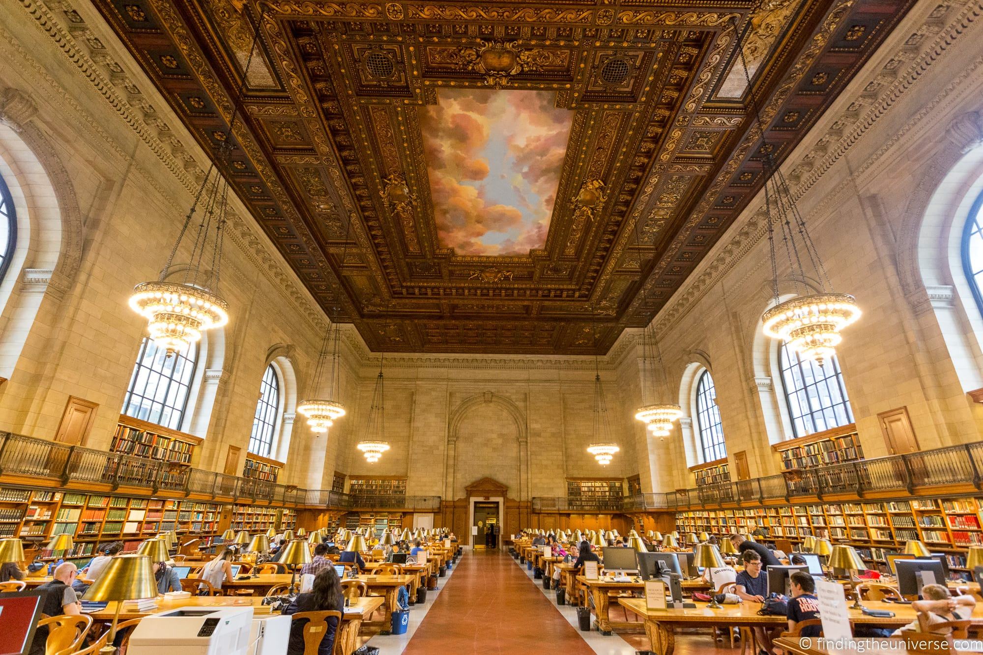 New York Public Library Research Room