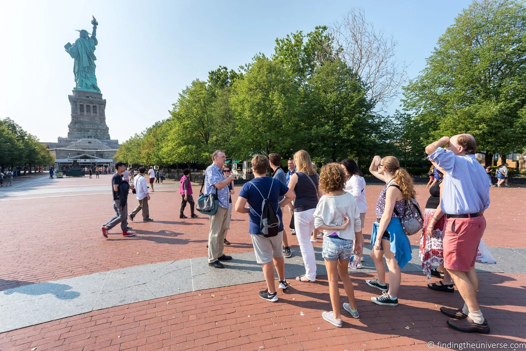 New York walking tour group