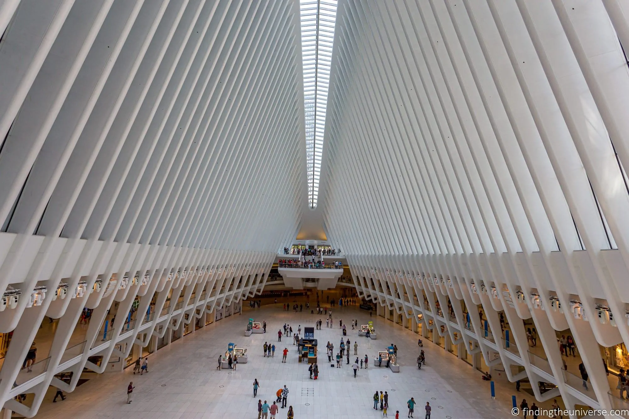The Oculus interior New York
