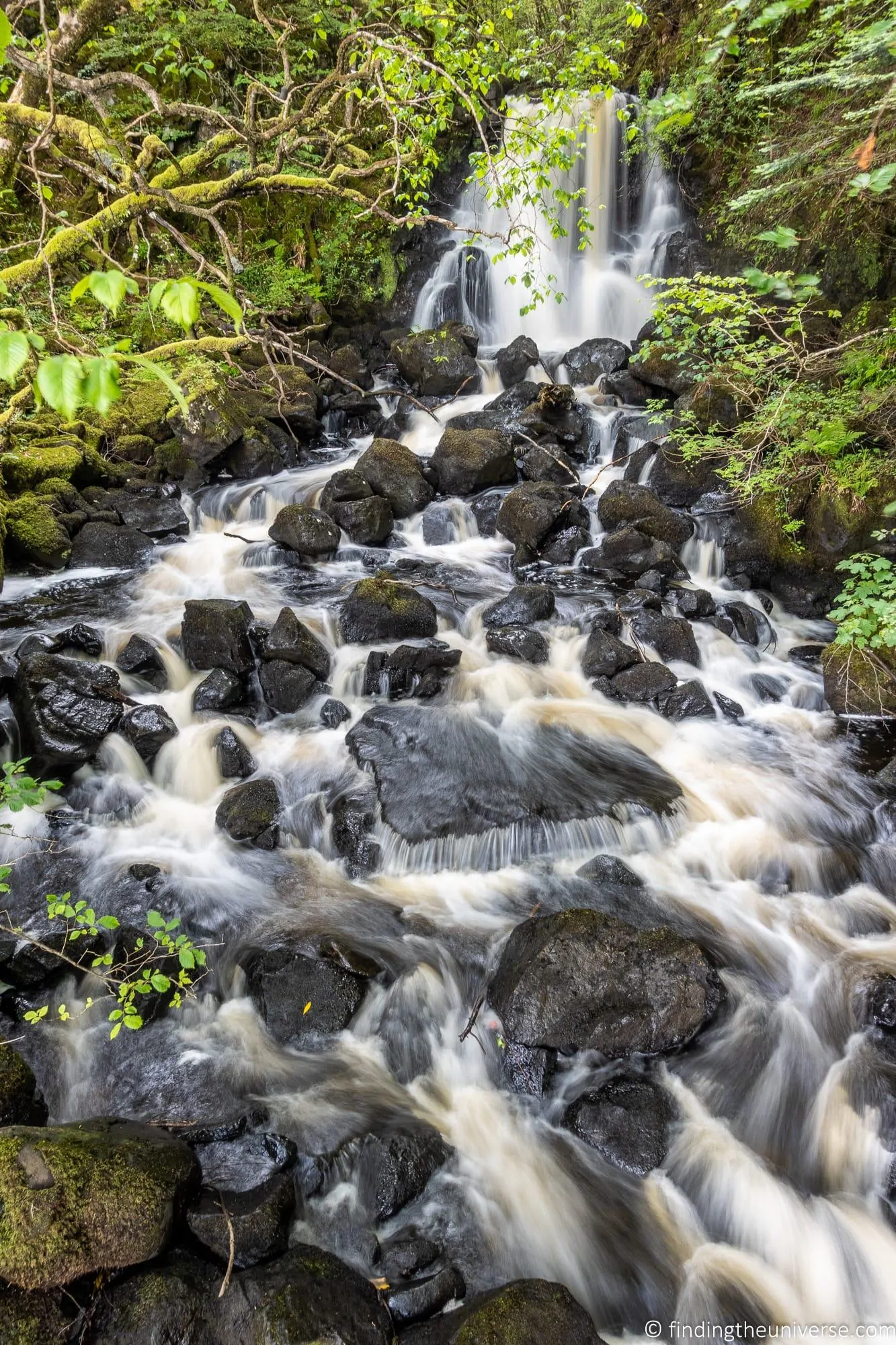 Waterfall shot hand-held on a Sony RX100 compact camera