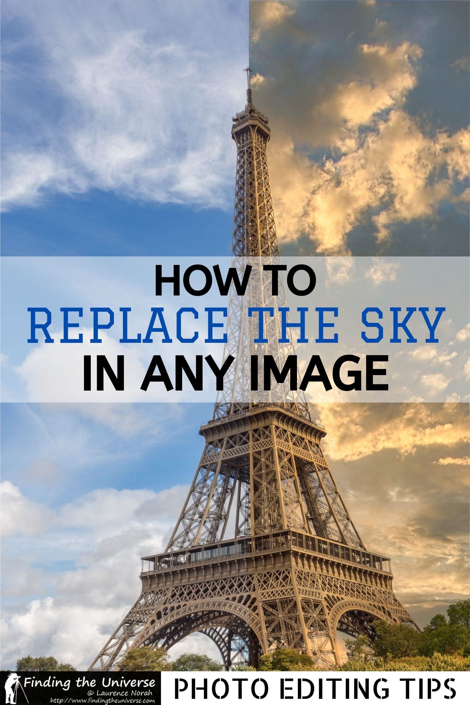 A five minute process for replacing the sky in any photo, no Photoshop required! Walks you through the whole sky replacement process from start to finish.