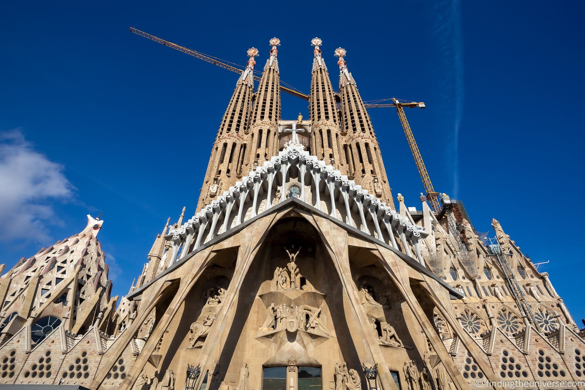 Sagrada Familia Passion Facade