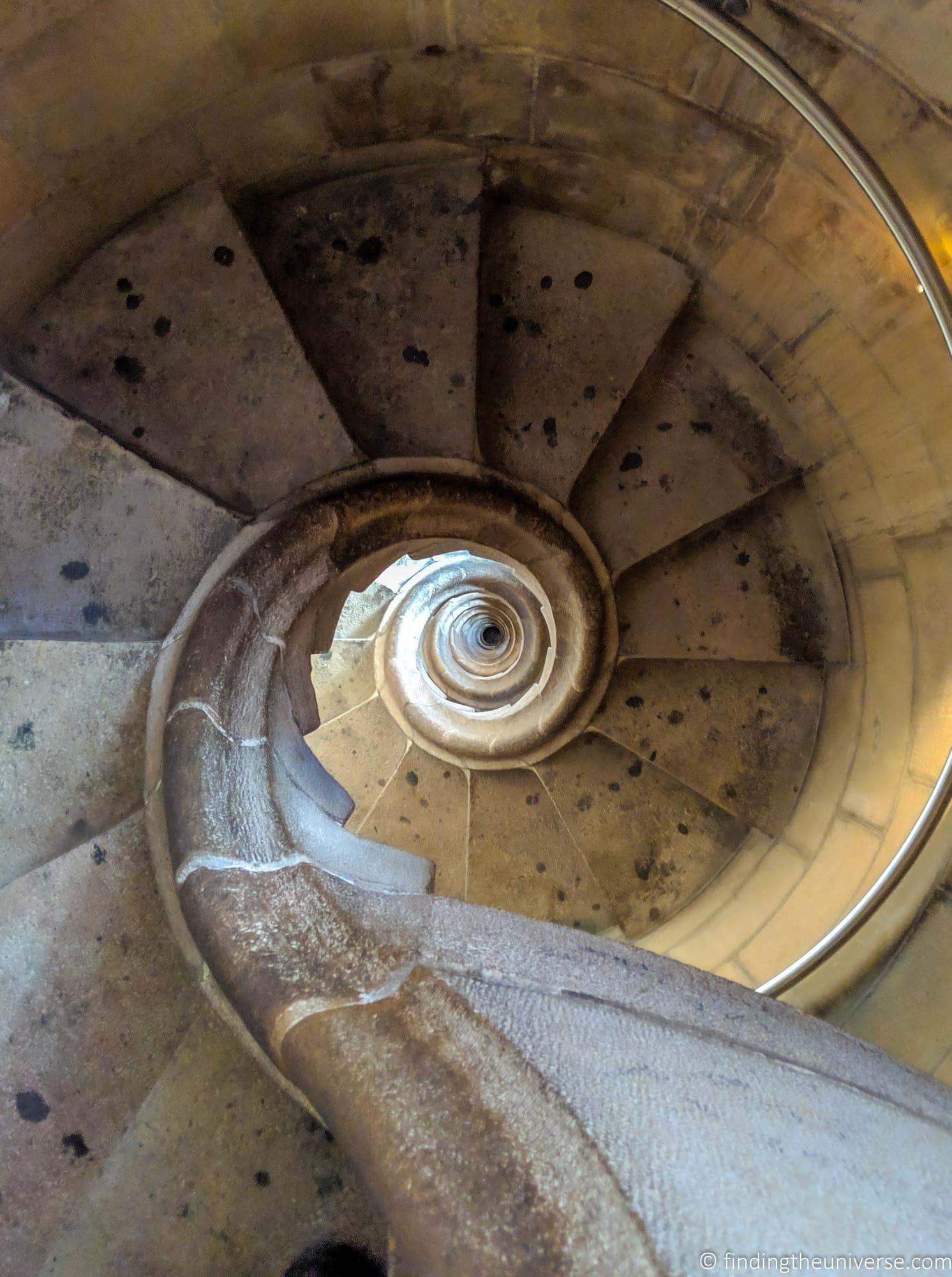 Sagrada Familia Passion Tower Stairs