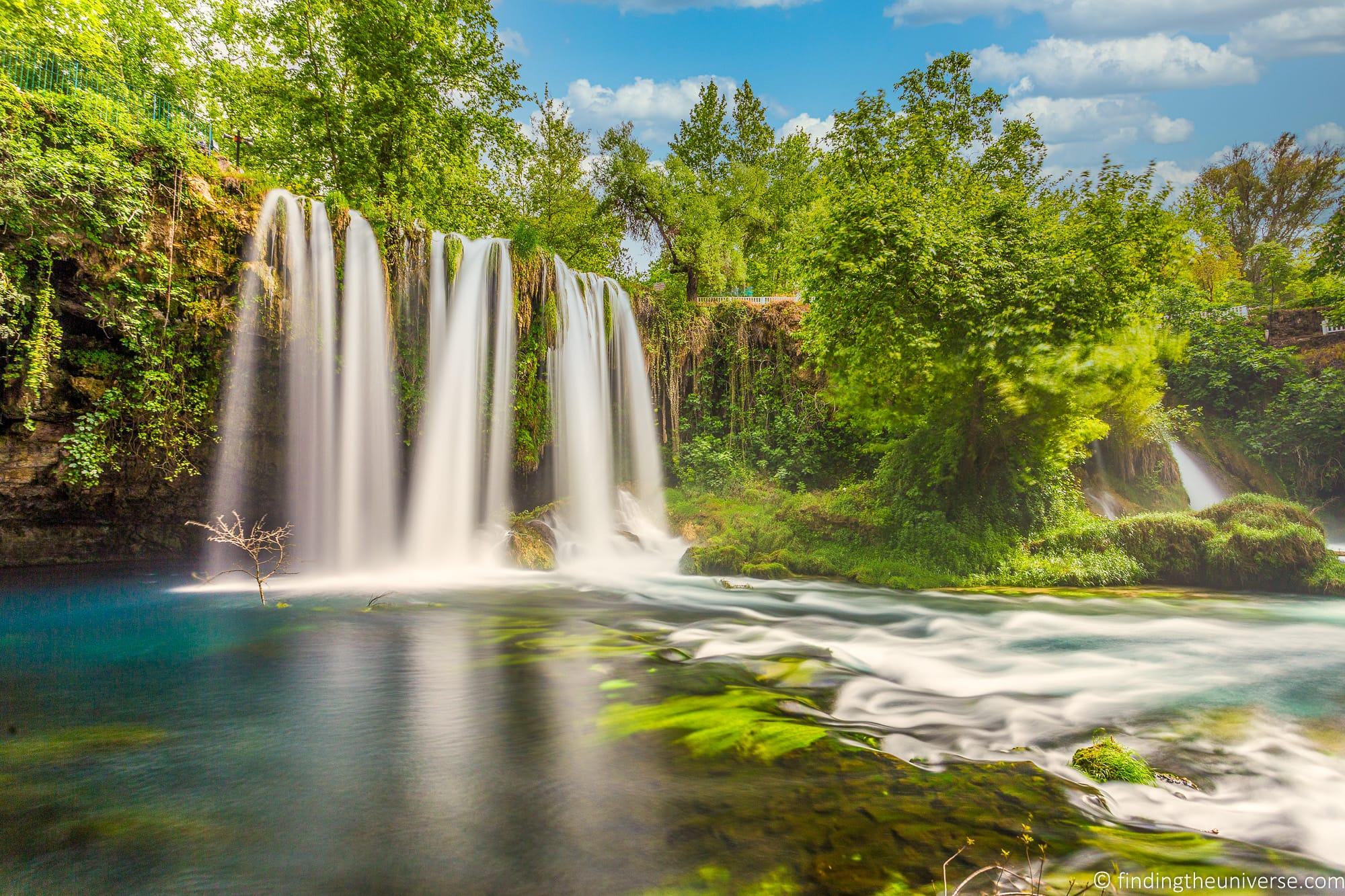 Sky replacement - Upper Duden Waterfall