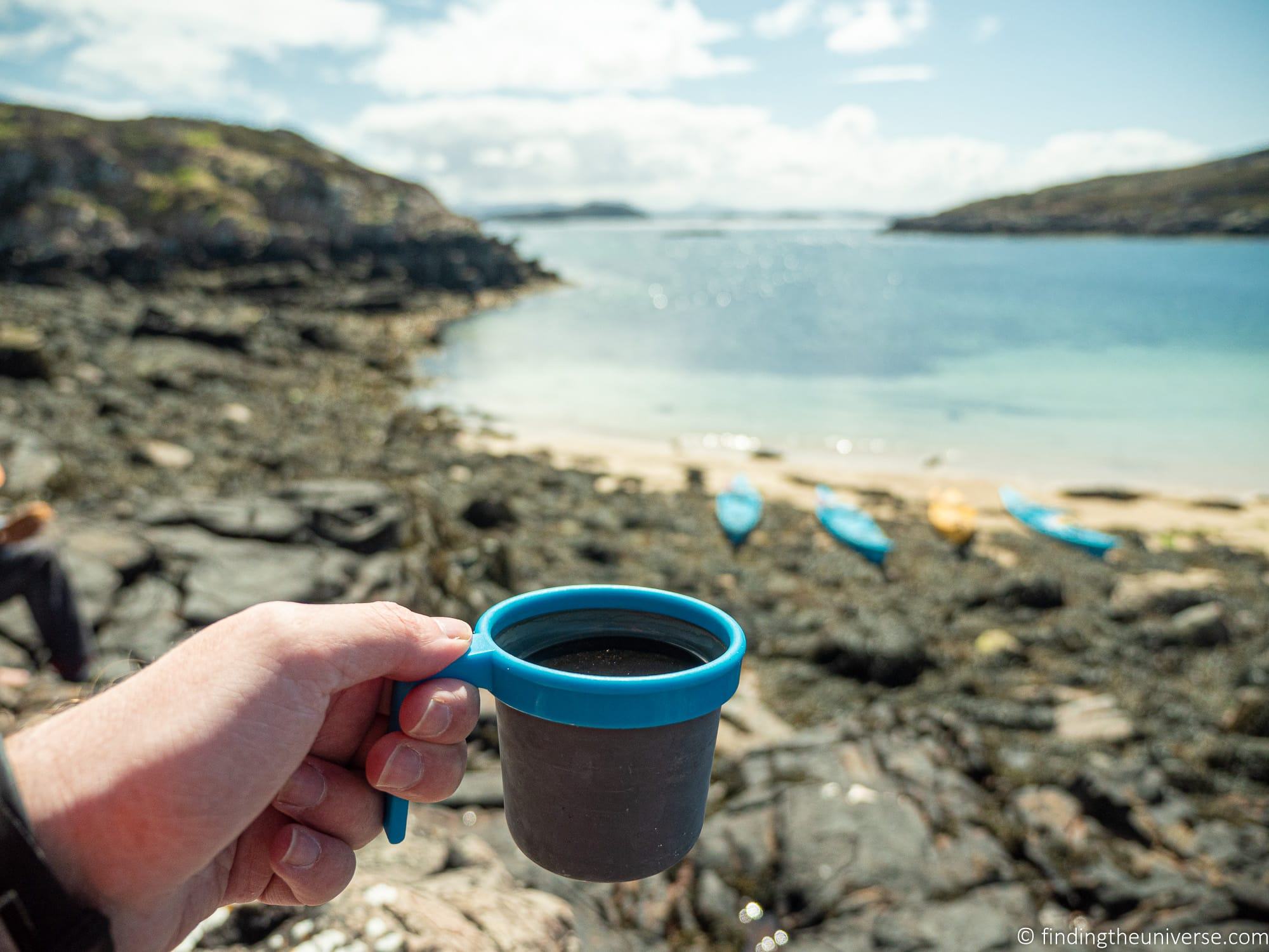 Travel coffee maker