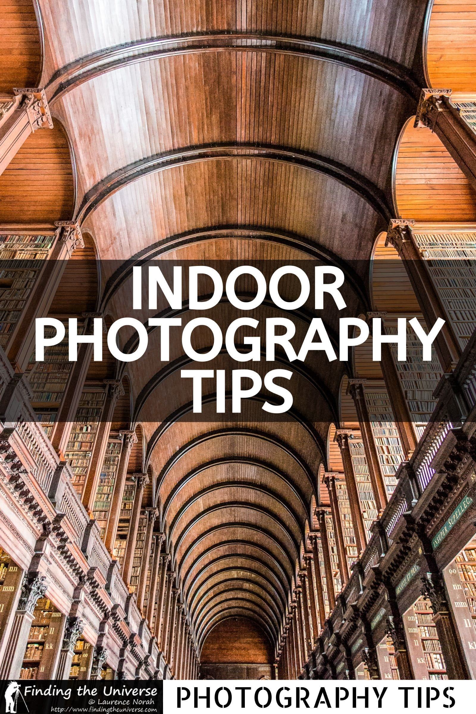 A detailed guide to indoor photography. Everything you need to know to get great photos inside, from the gear you need, to tips and tricks.