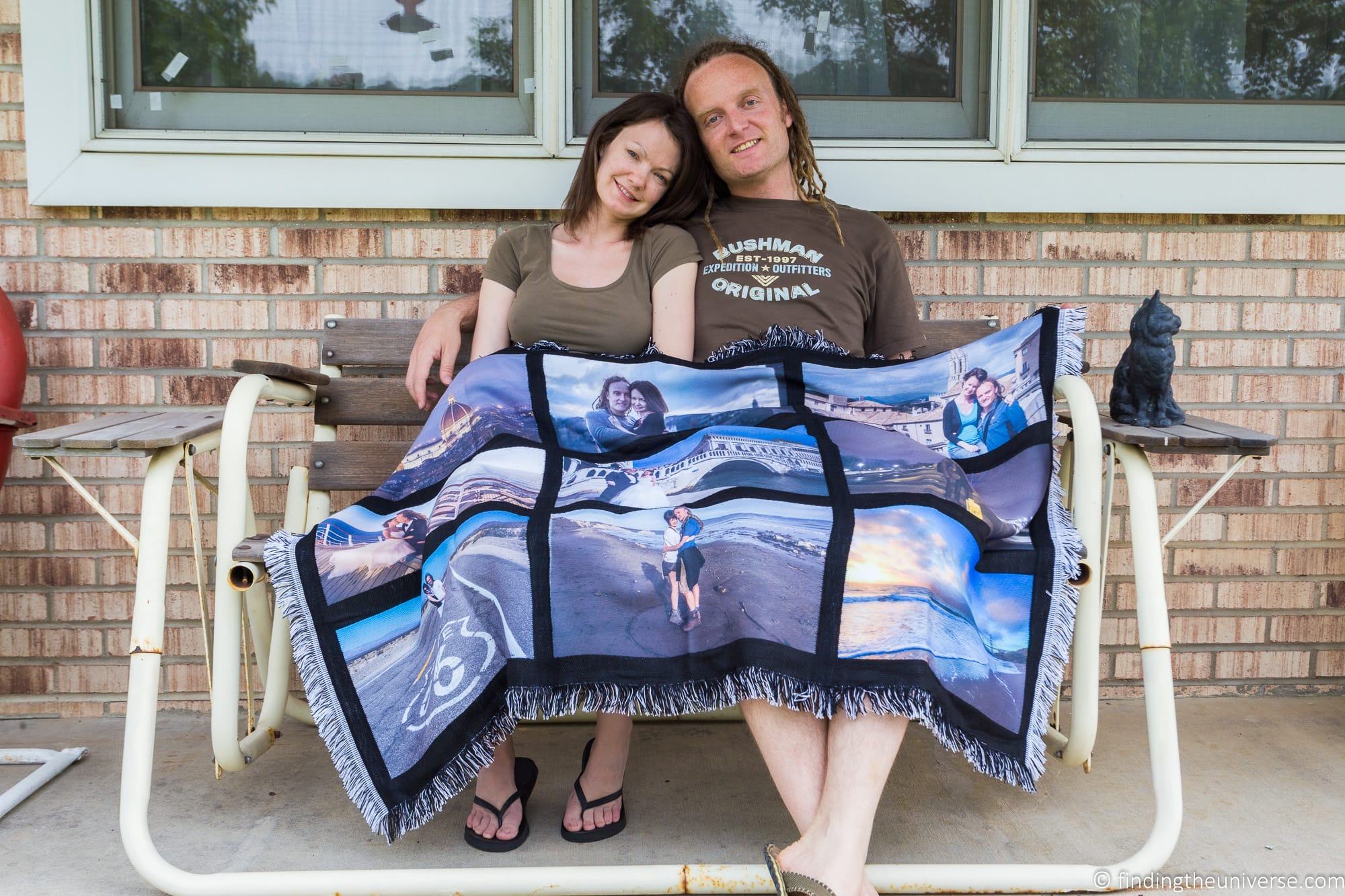 Laurence and Jess blanket