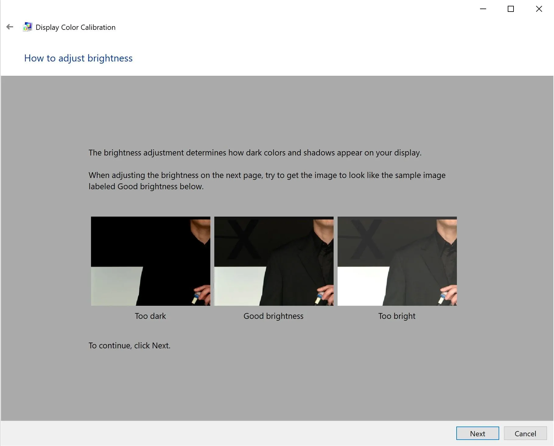 Windows Display Calibration 3