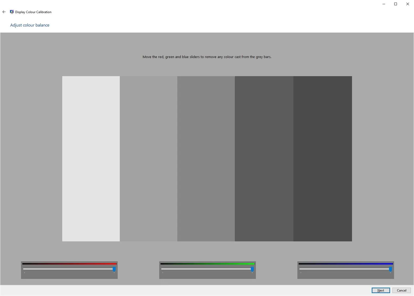 Windows Display Calibration 4b