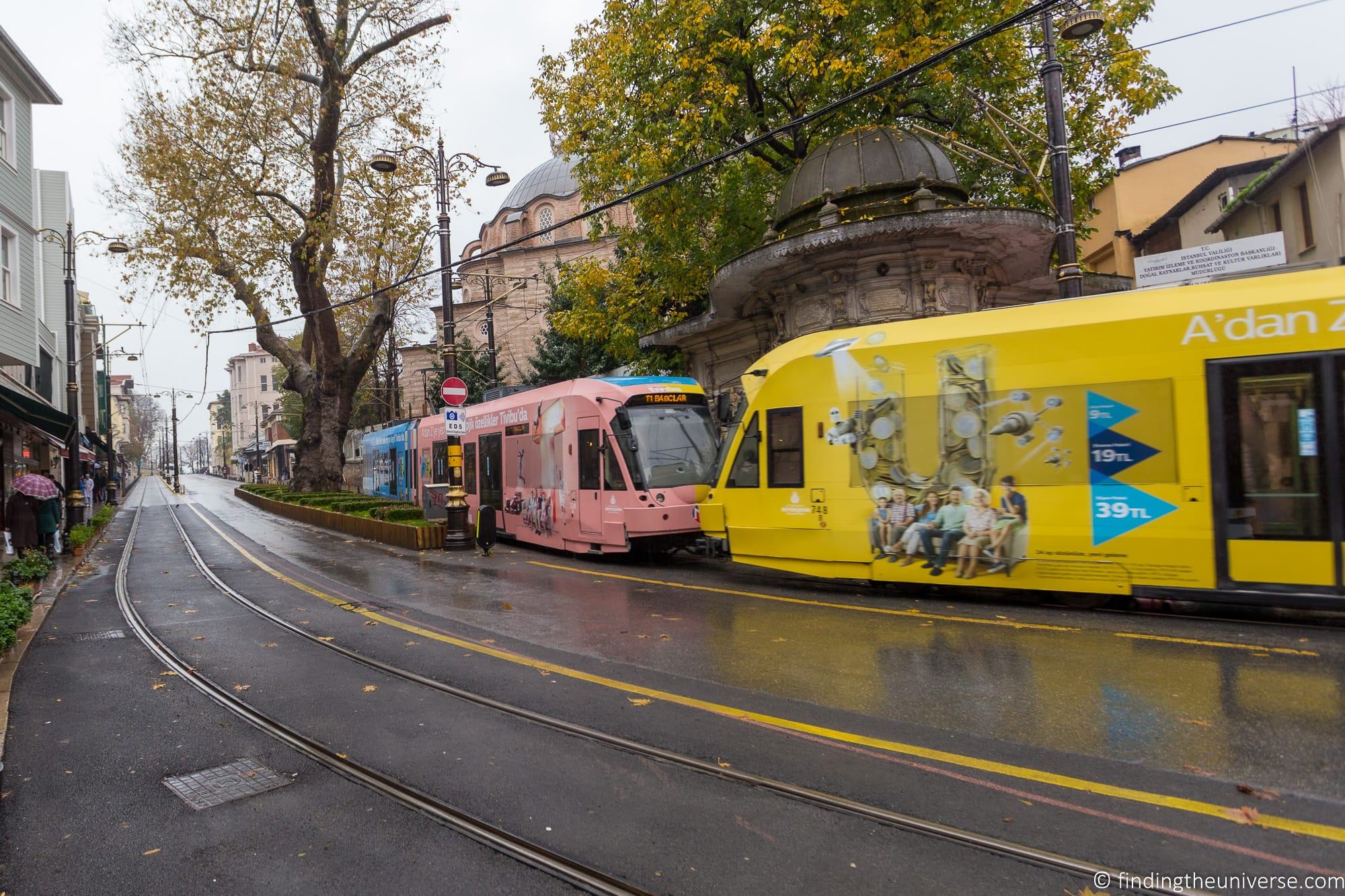 Trams in Istanbul