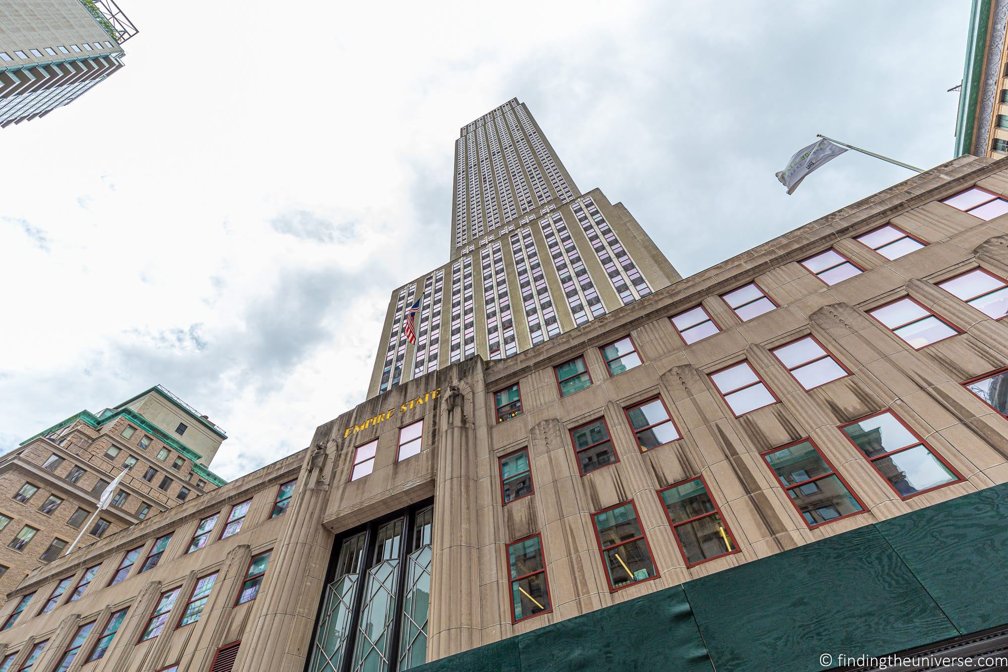 Empire State Building from ground level