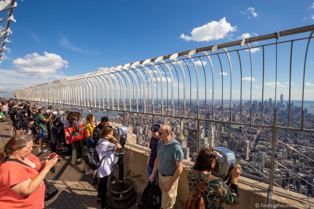 which floor to visit empire state building