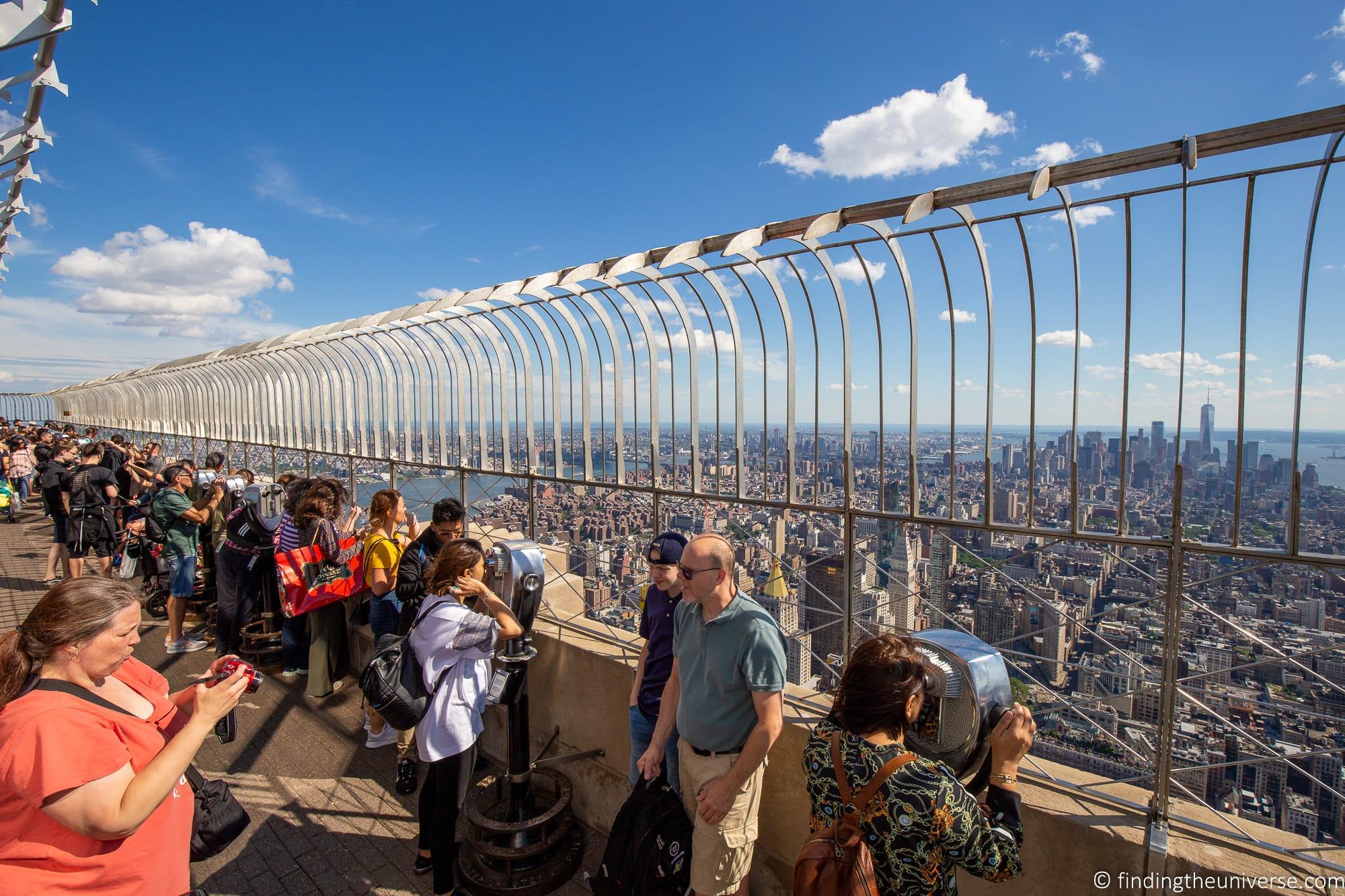  pont d'observation extérieur empire state building 