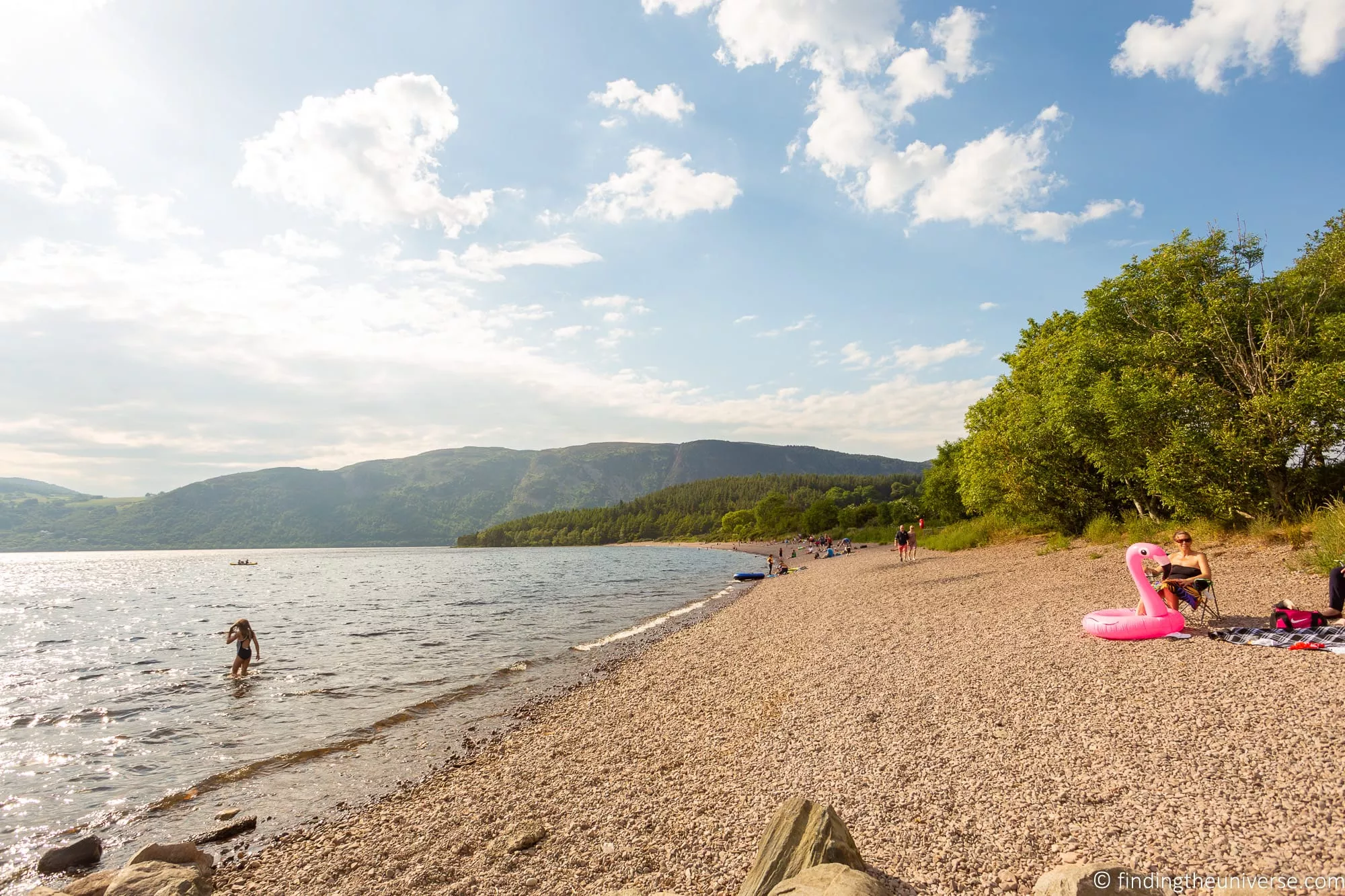 Dores Beach Loch Ness