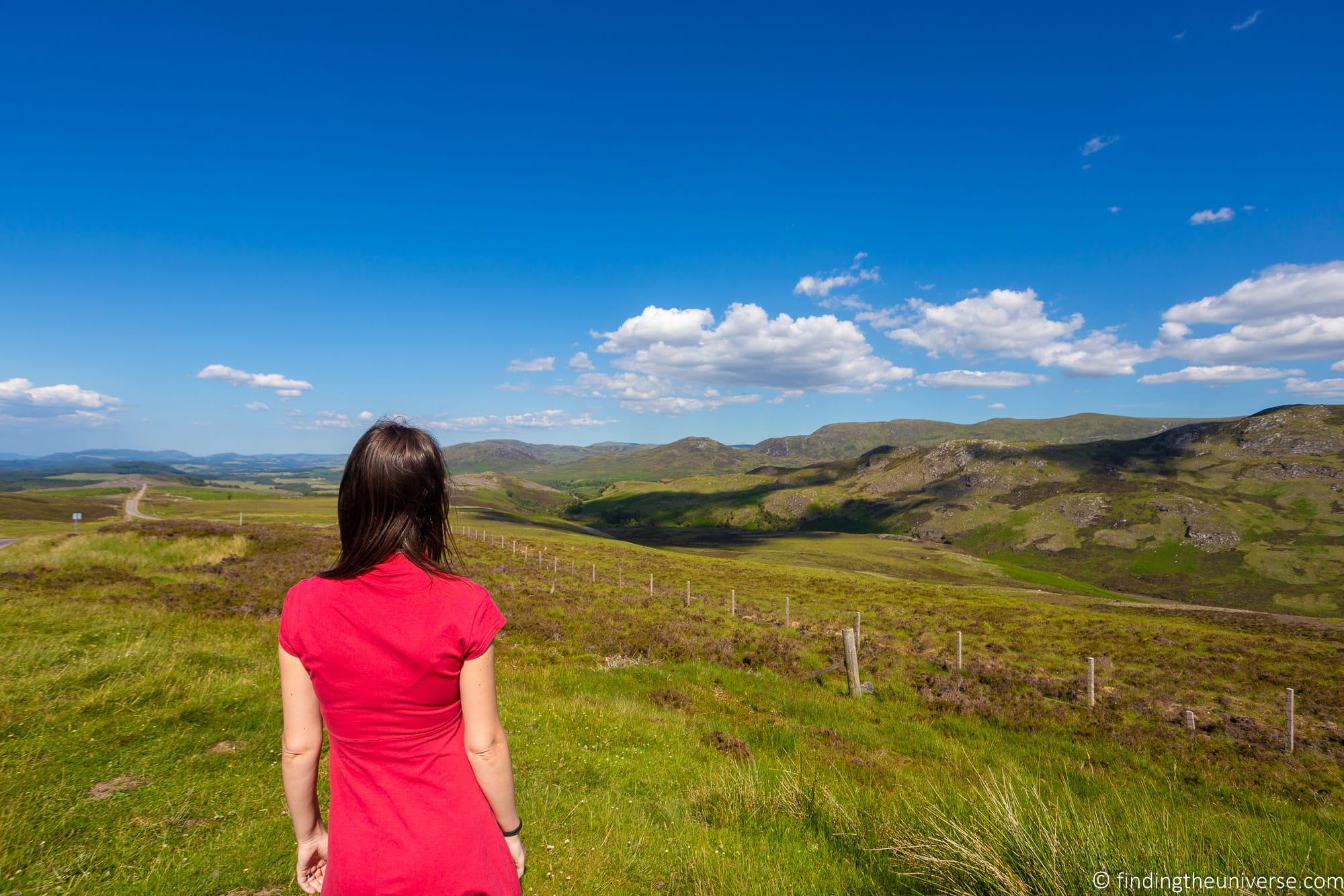 Landscapes near Loch Ness