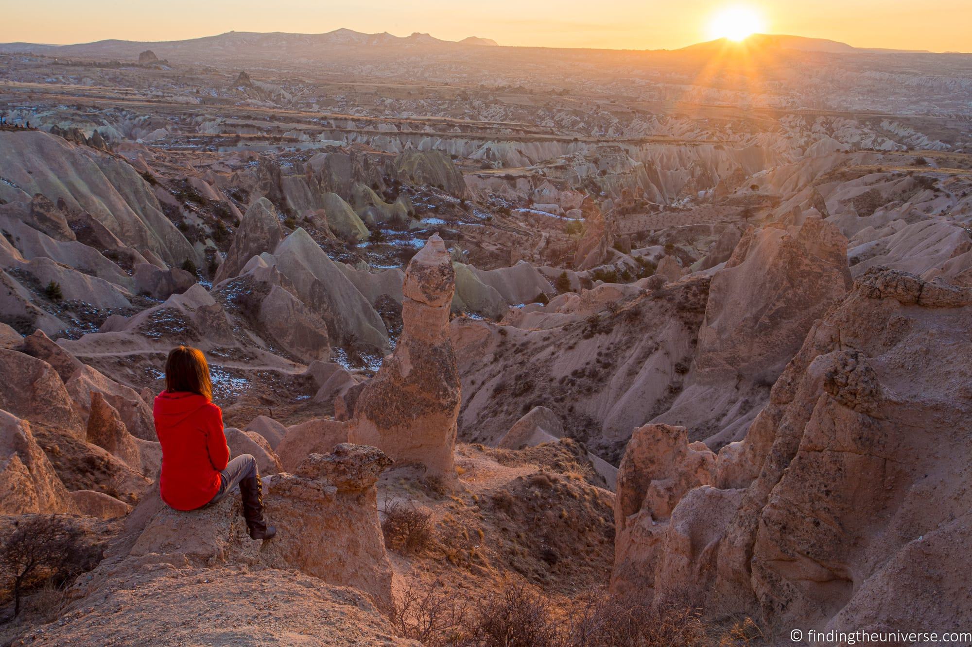 Sunset Cappadocia Rose Valley