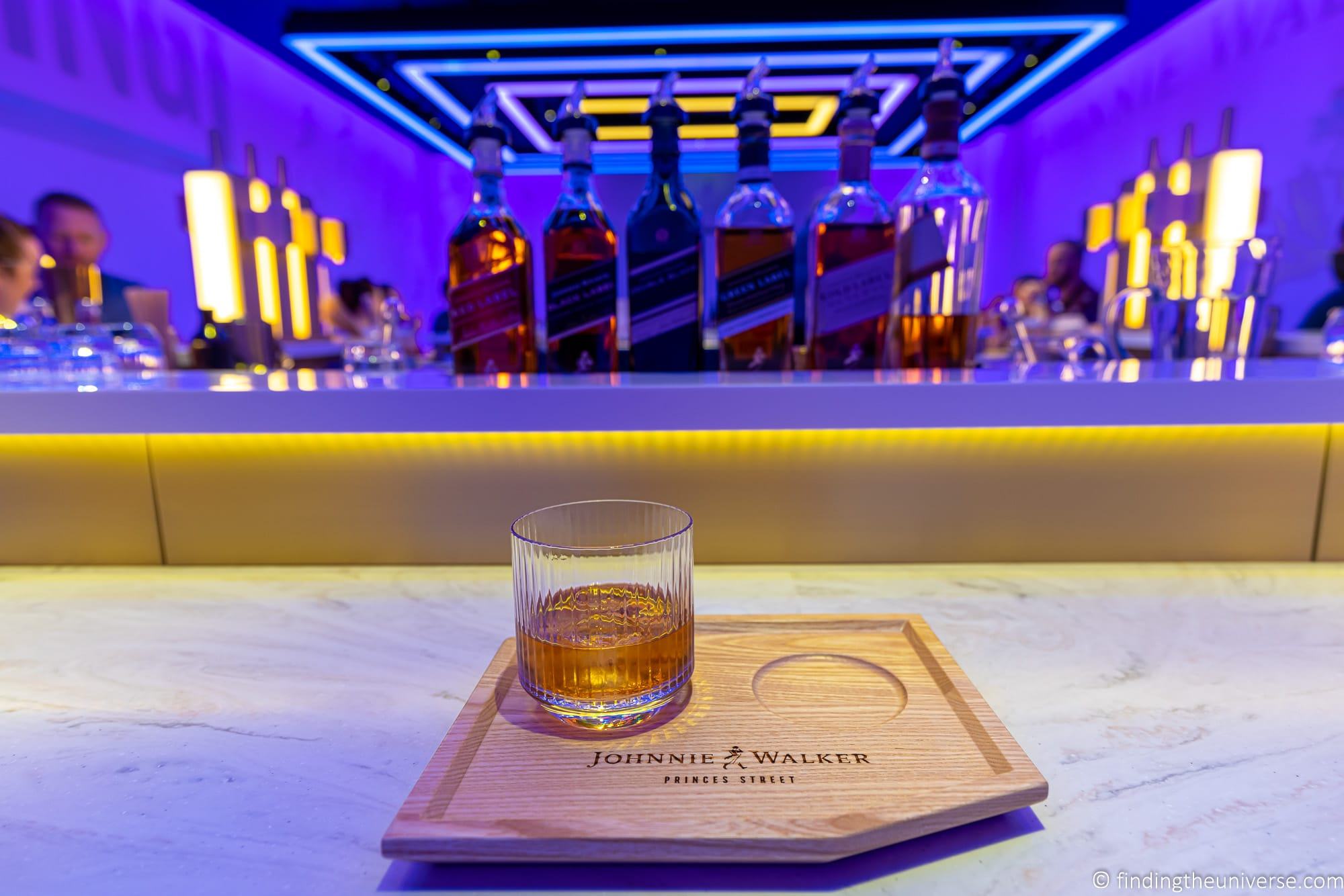 Johnnie Walker Princes Street tasting