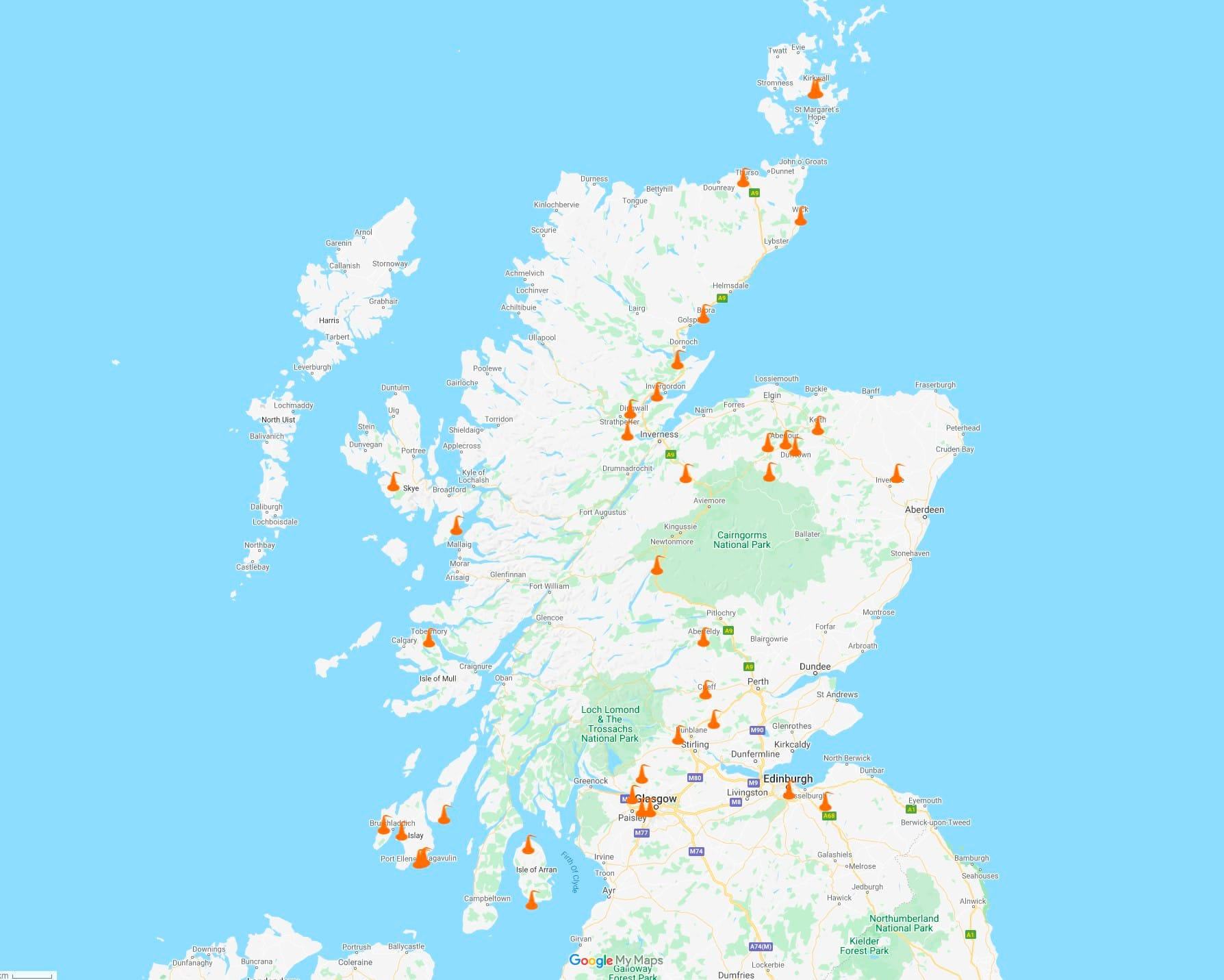 All The Scotch Distilleries, Locations And Flavors, 47 OFF