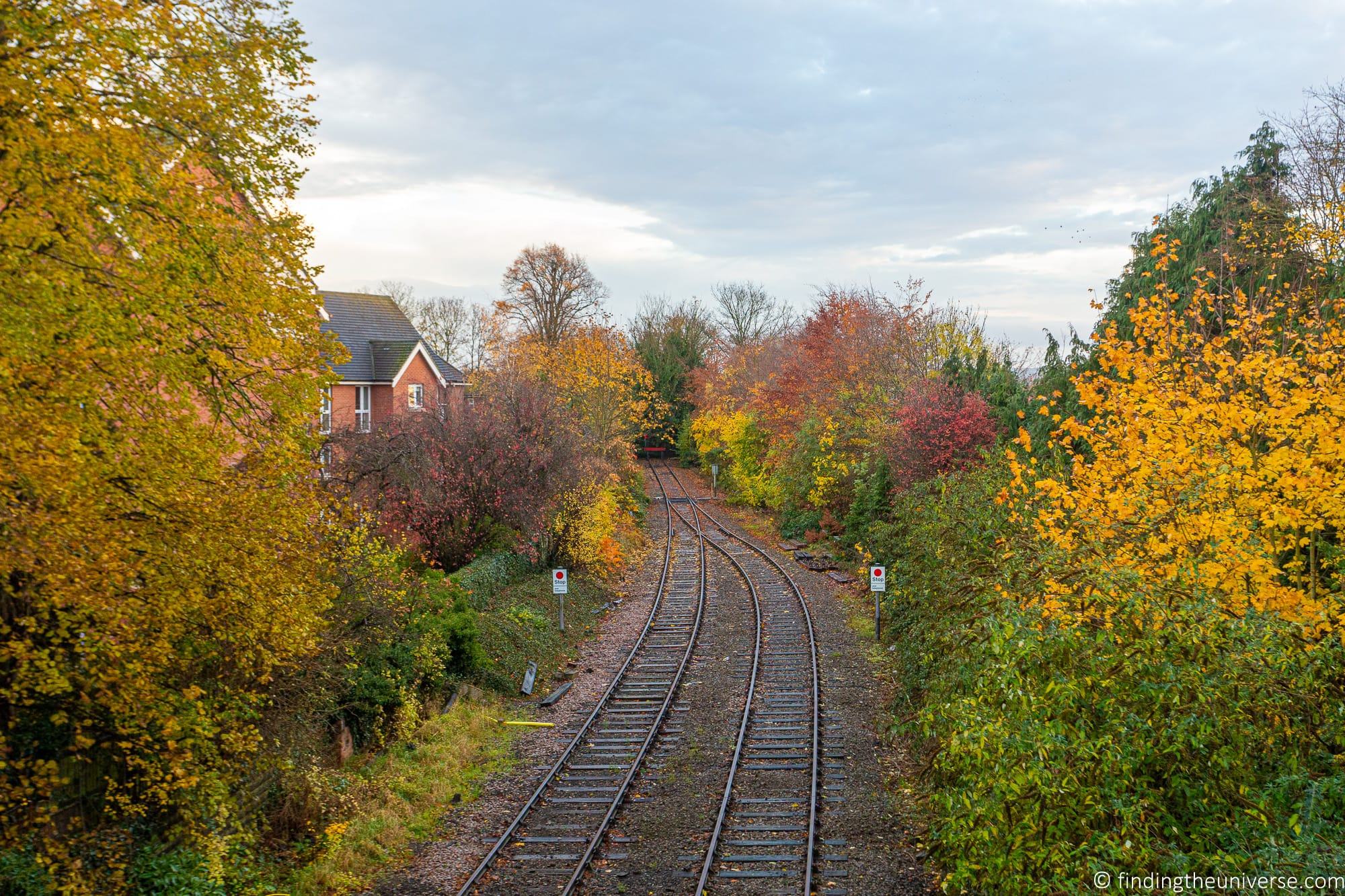 Railway line Stratford-Upon-Avon