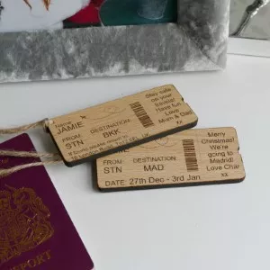 personalise luggage tags