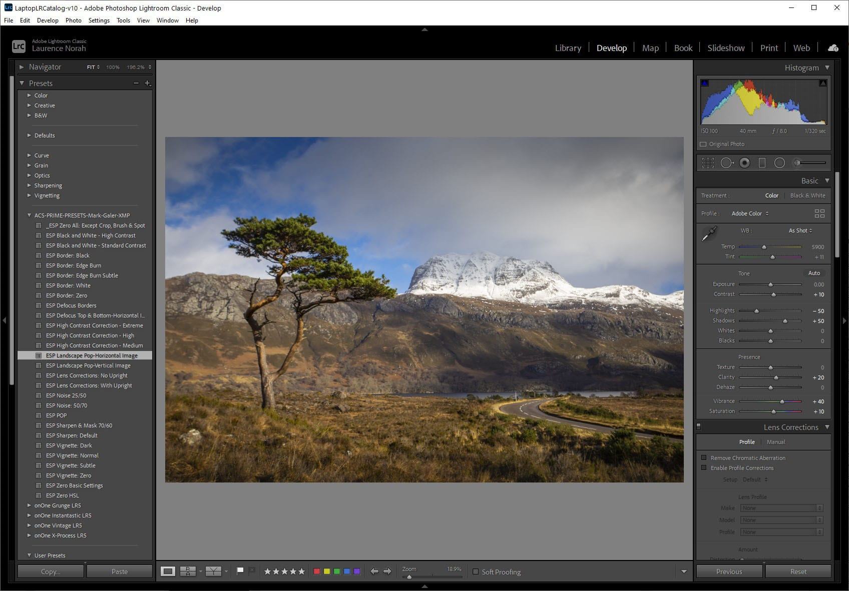 free photo editors for mac where you can create presets