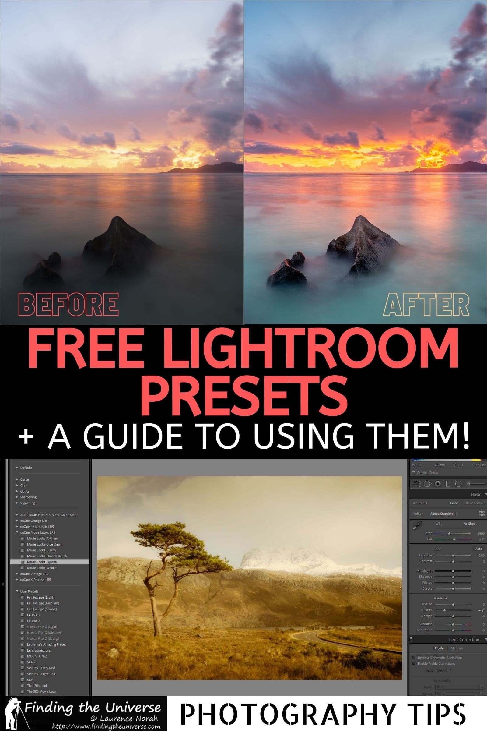 adobe lightroom free presets