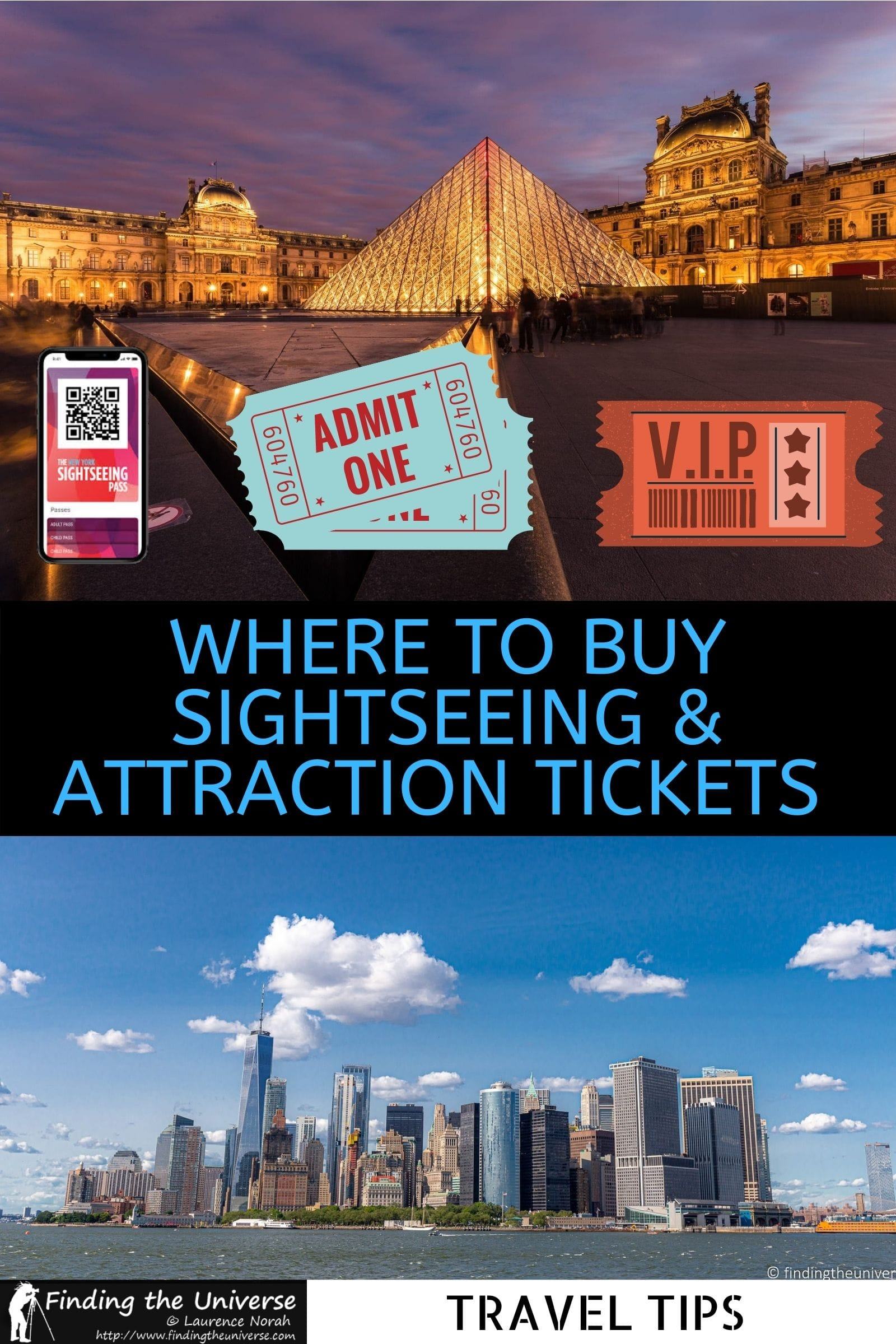 Where to Buy Sightseeing & Attraction Tickets Online