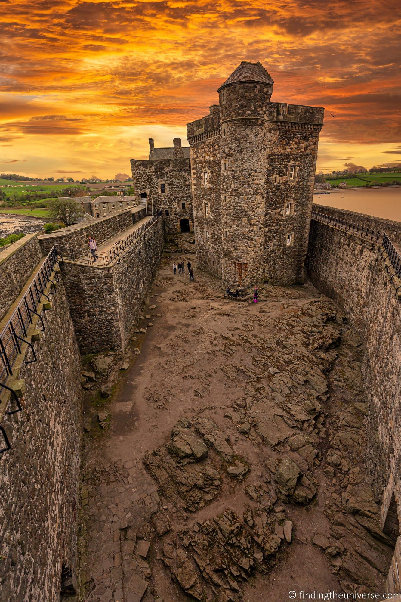 Outlander Filming Location - Blackness Castle