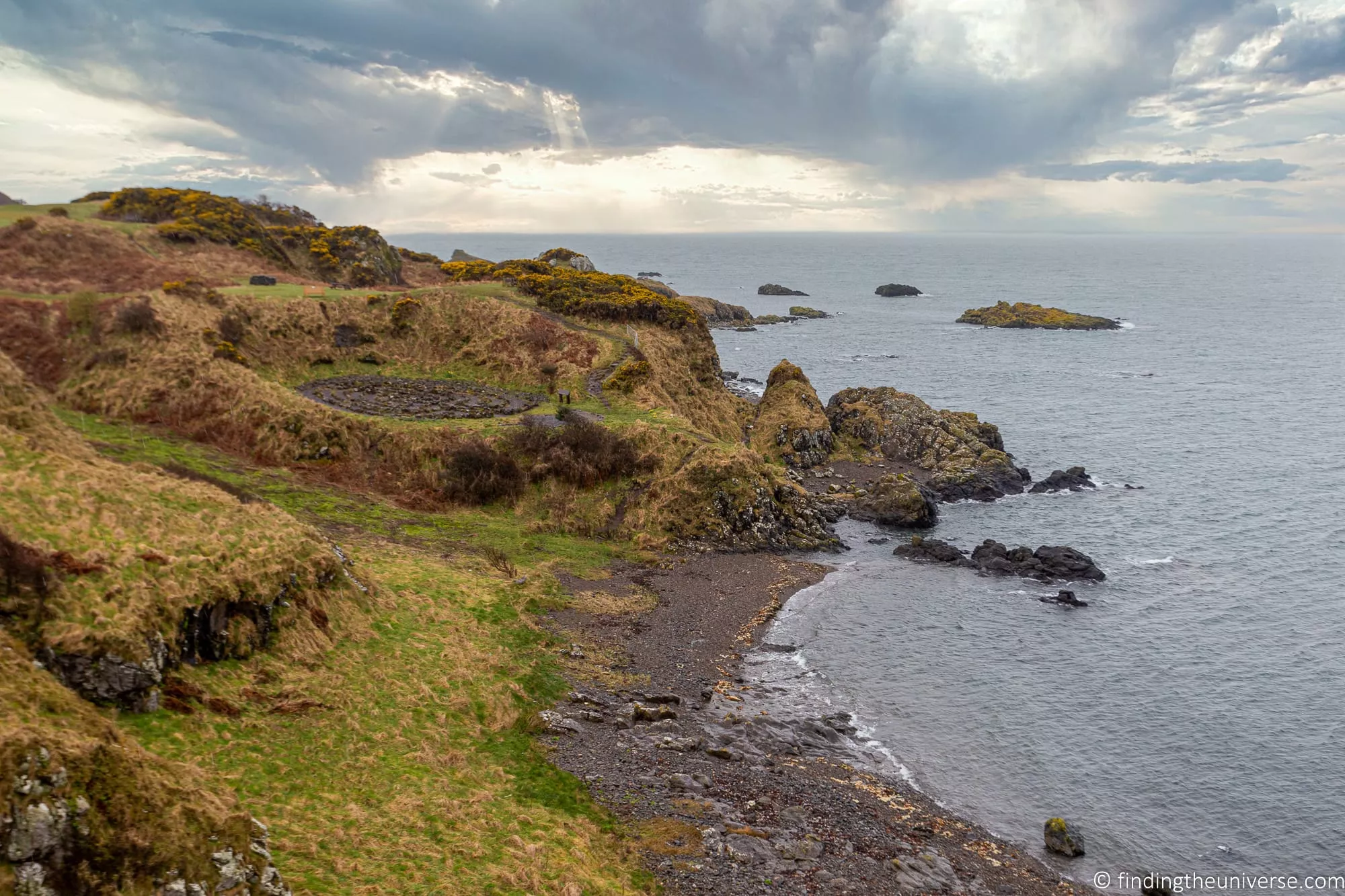 Outlander Filming Location – Dunure Beach